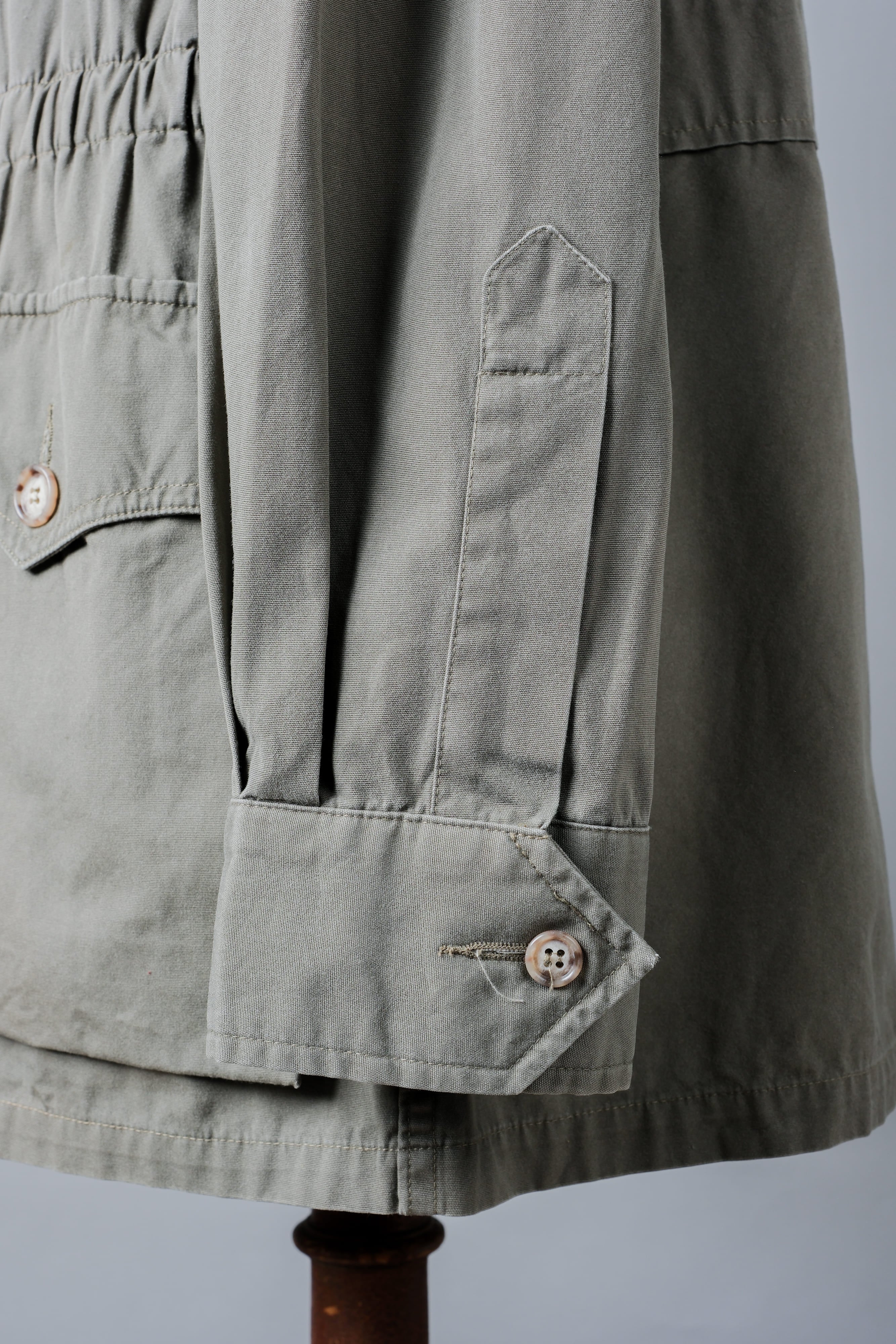 【~90's】Vintage Willis&Geiger Bush Poplin Hemingway Jacket Size.M "Made in U.S.A."