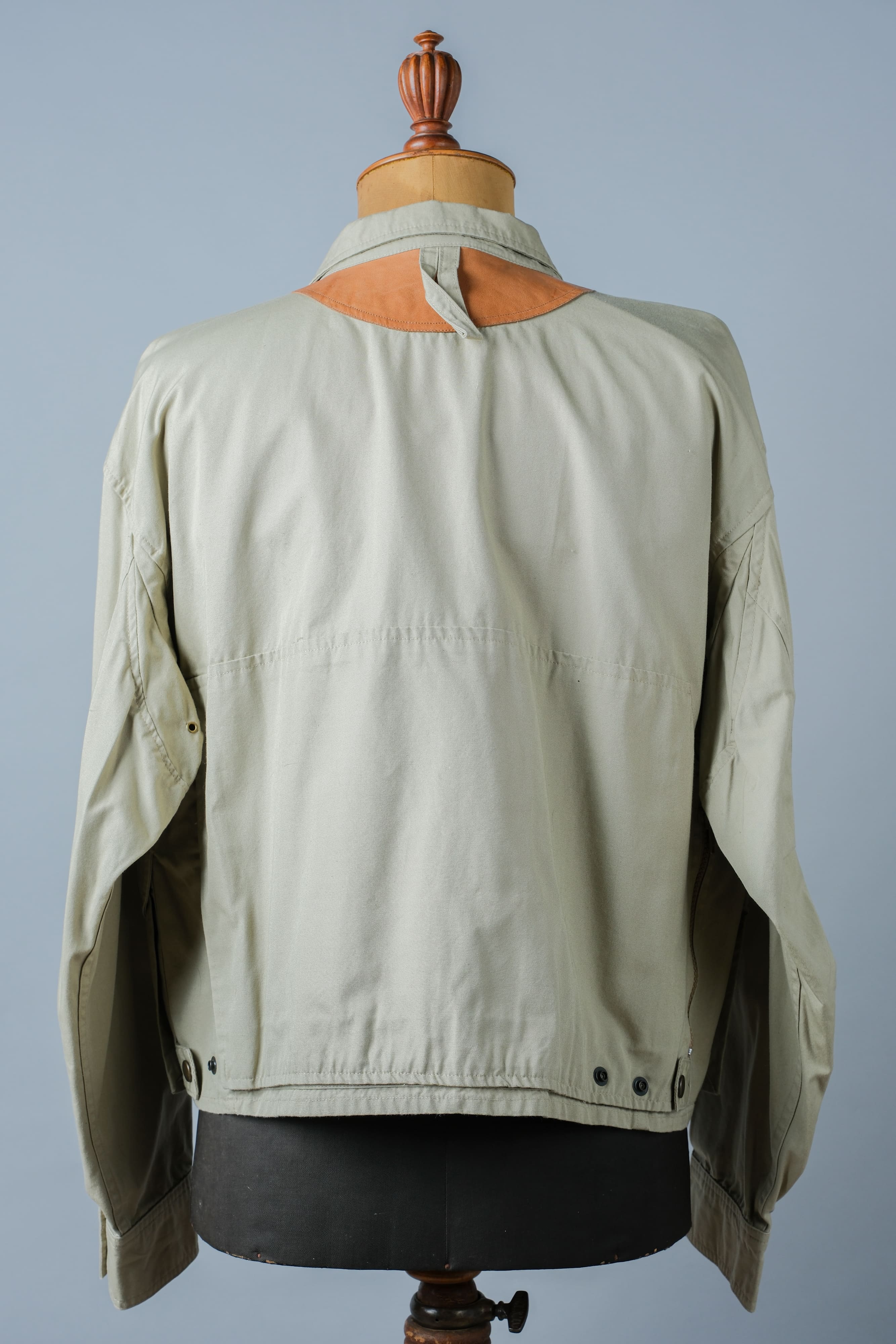【~90's】Vintage Willis&Geiger Bush Poplin Eisenhower Fishing Jacket Size.M "Made in U.S.A." "Dead Stock"