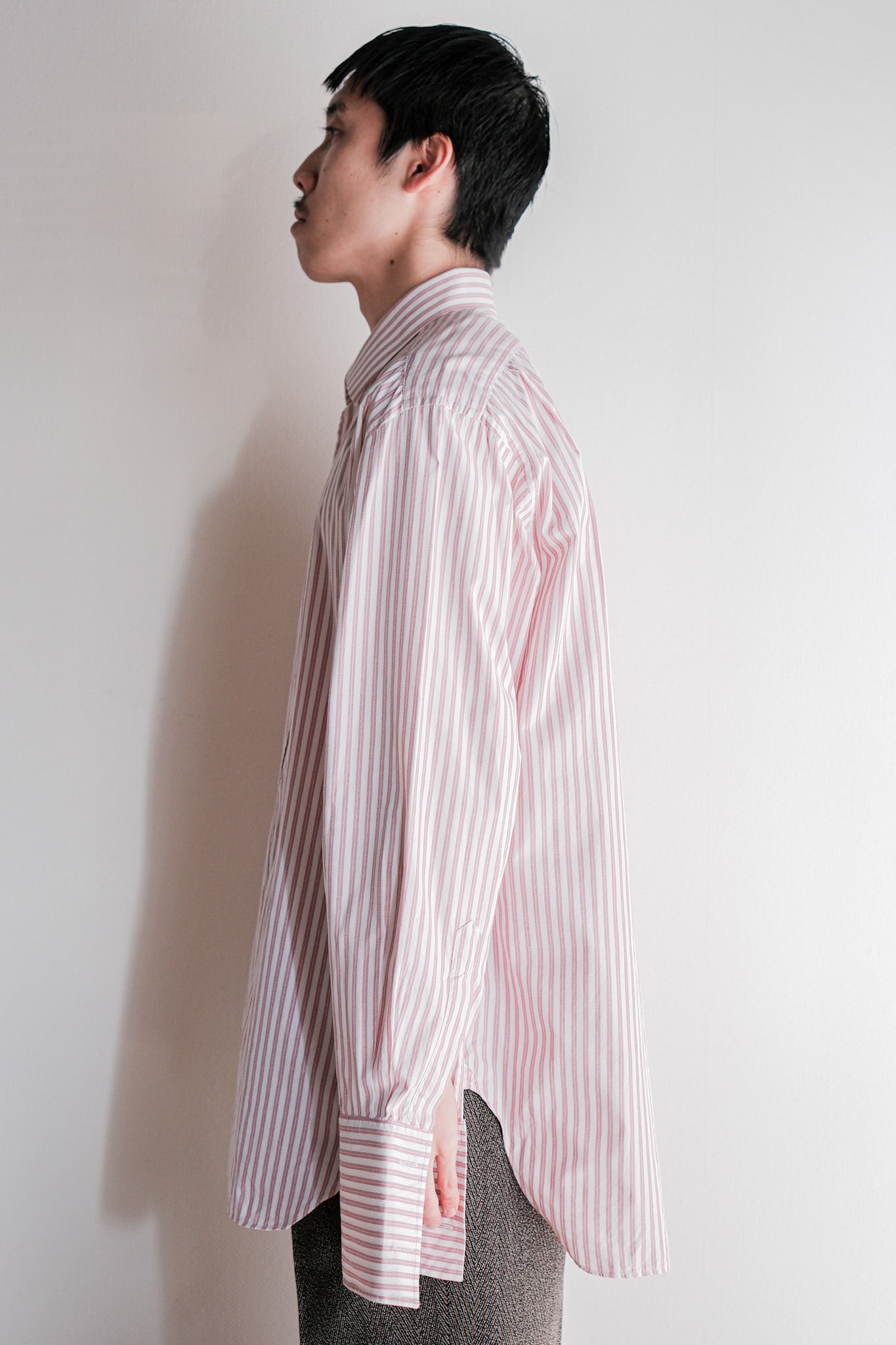 【~00's】Old ARNYS PARIS Cotton Striped Dress Shirt Size.41