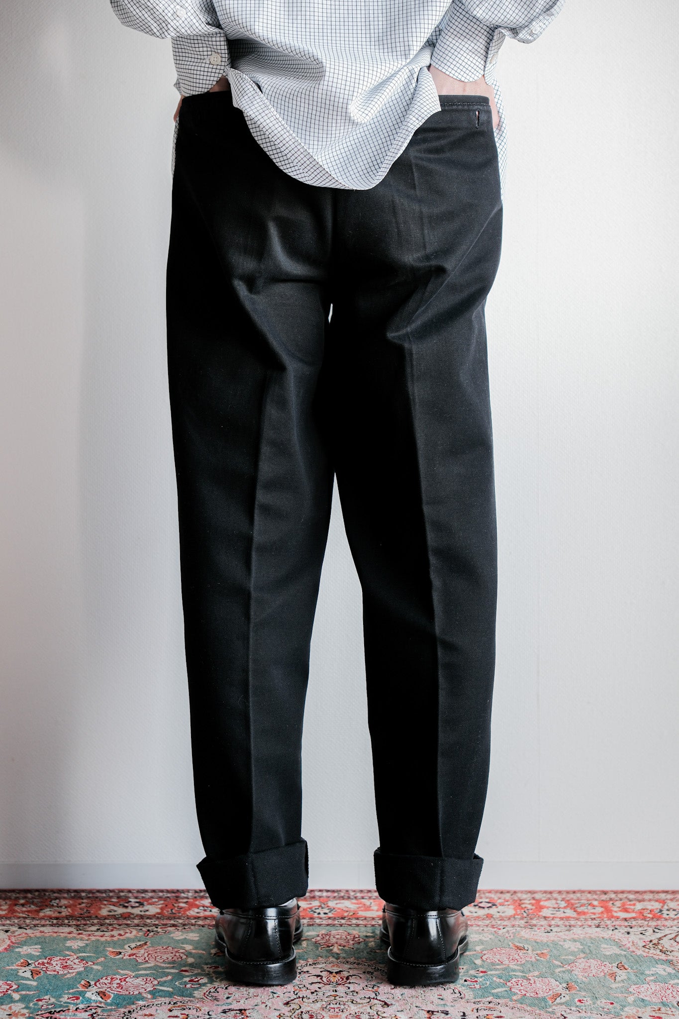 【~00's】Old ARNYS PARIS Turn Up Cotton Trousers Size.42