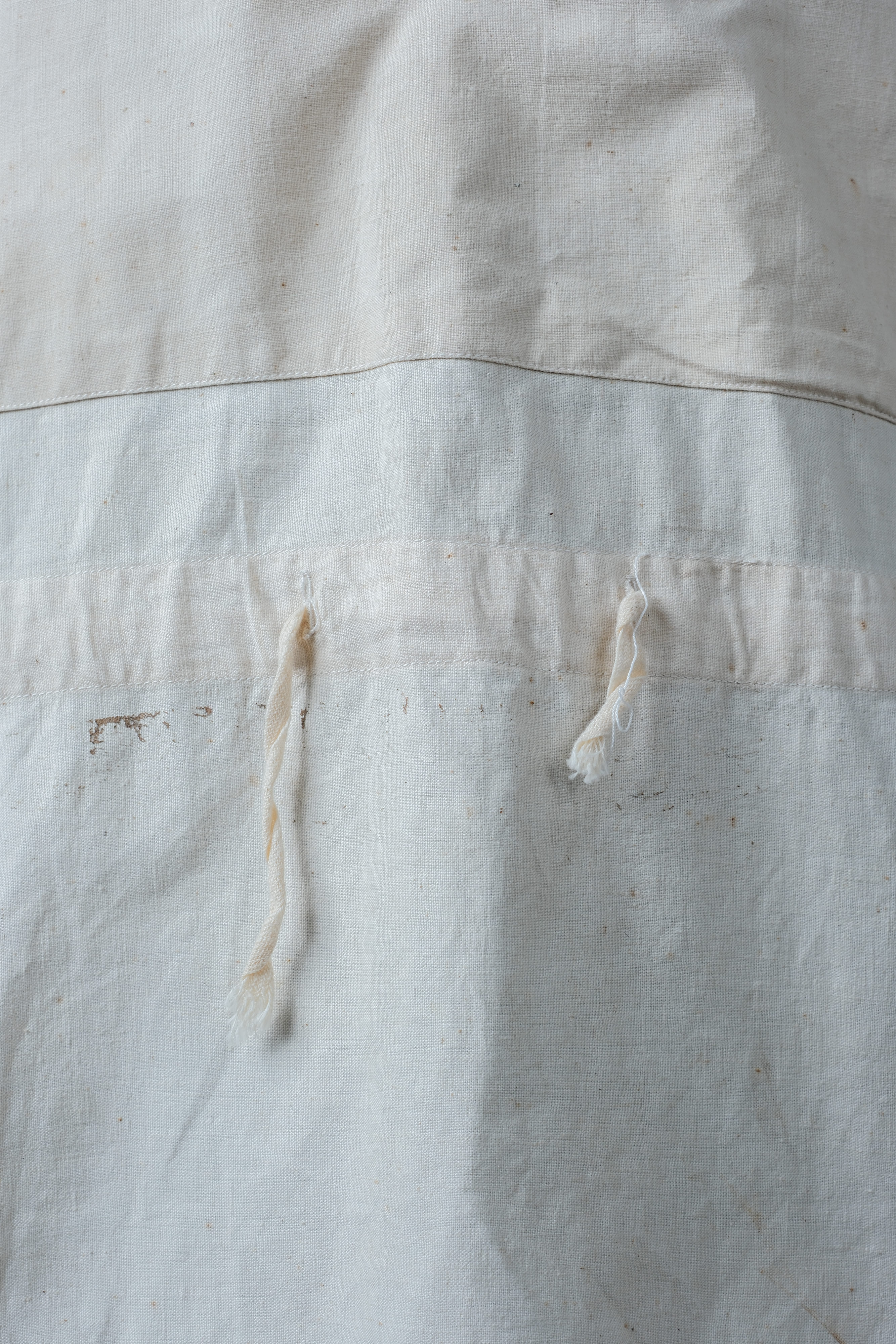 【~50's】French Army Cotton Linen Mountain Smock "Dead Stock"