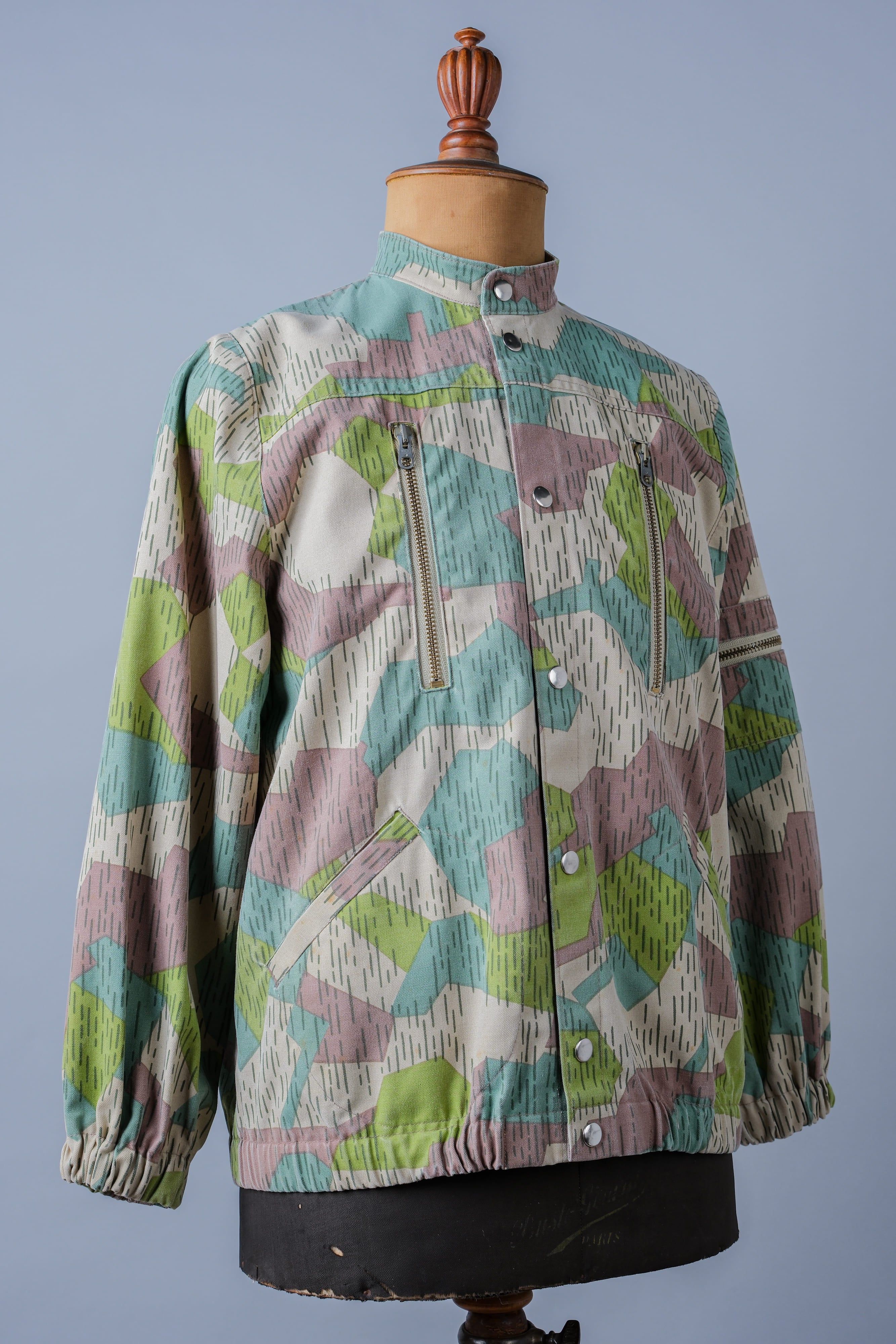 【~80's】Czechoslovakian Svazarm Splinter Pattern Camouflage Jacket