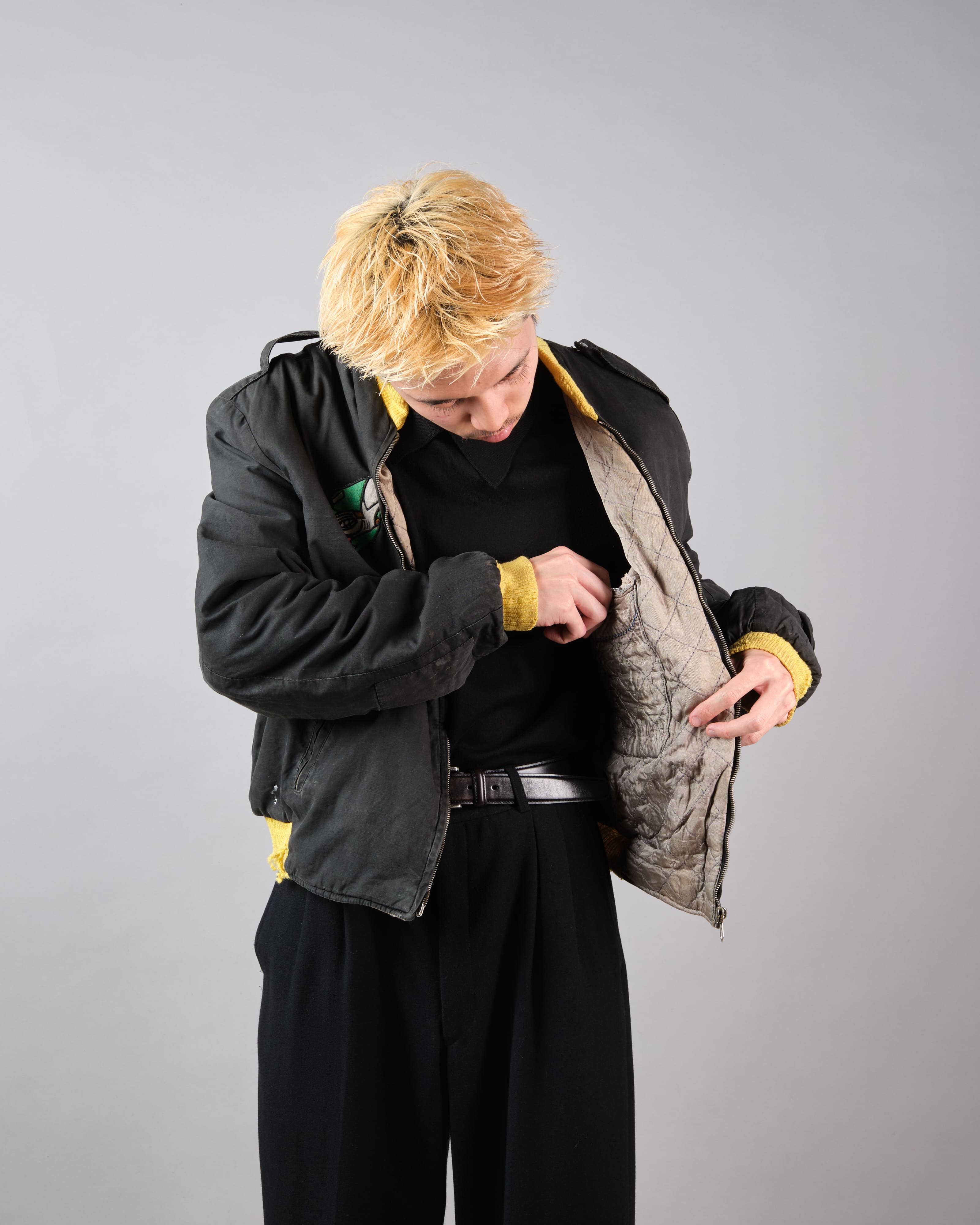 【~50's】French Vintage Souvenir Jacket "1955-58"