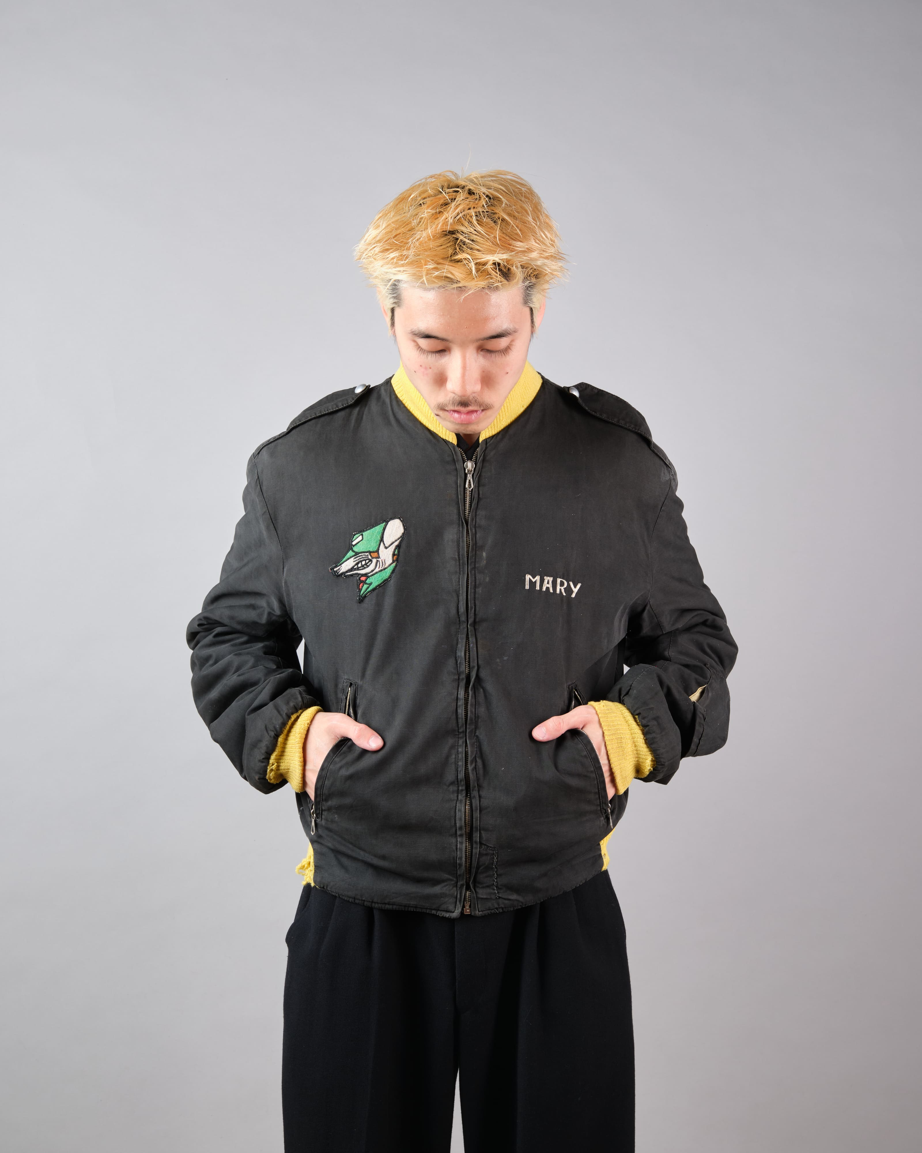 【~50's】French Vintage Souvenir Jacket "1955-58"