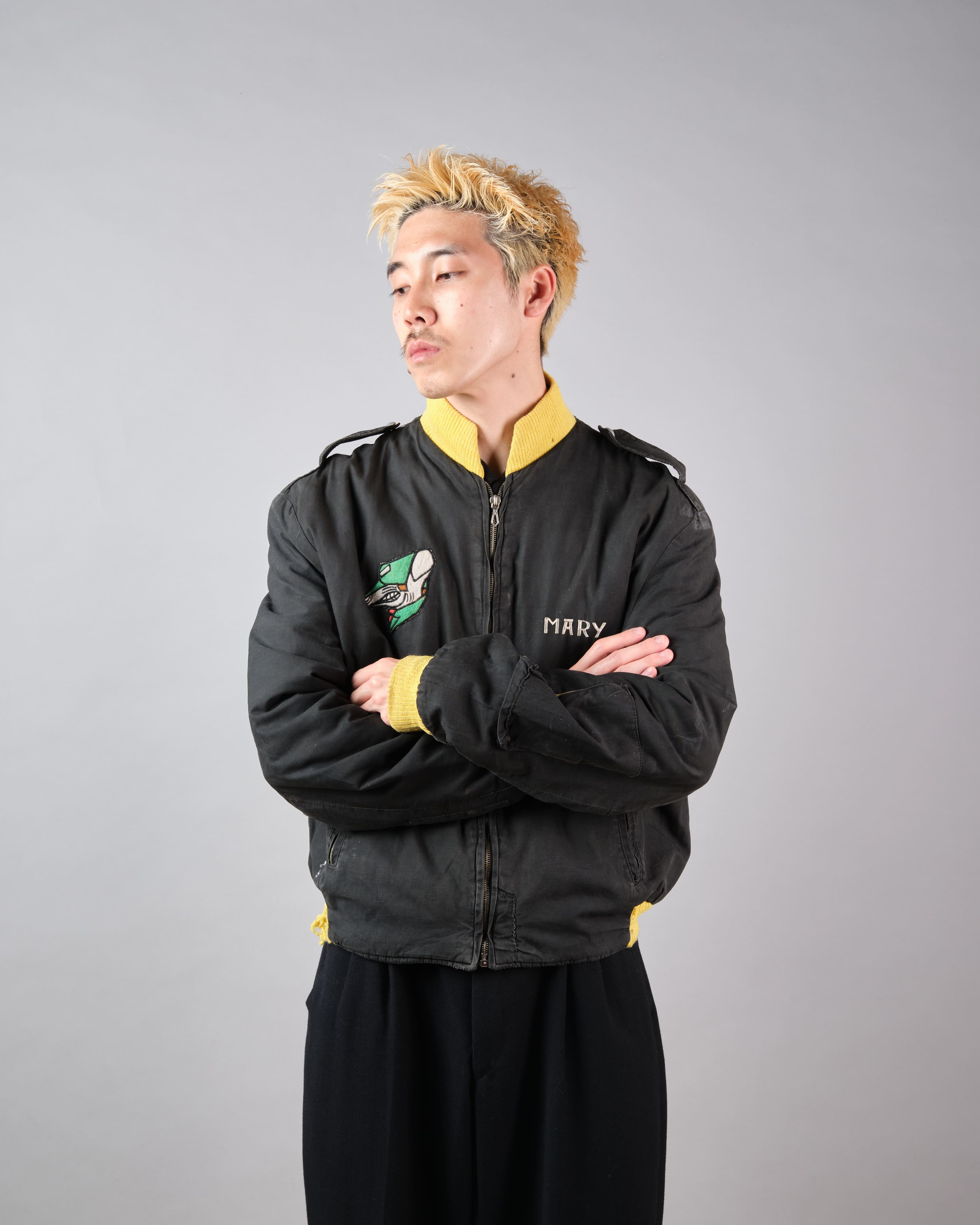 【~50's】French Vintage Souvenir Jacket "1955-58"