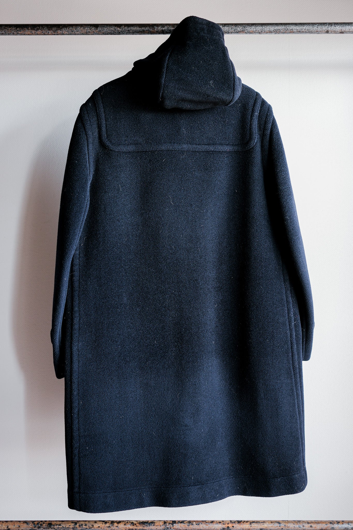 【~90's】Old INVERTERE HBT Wool Duffle Coat Size.40L "Moorbrook" "M.BARDELLI 別注"