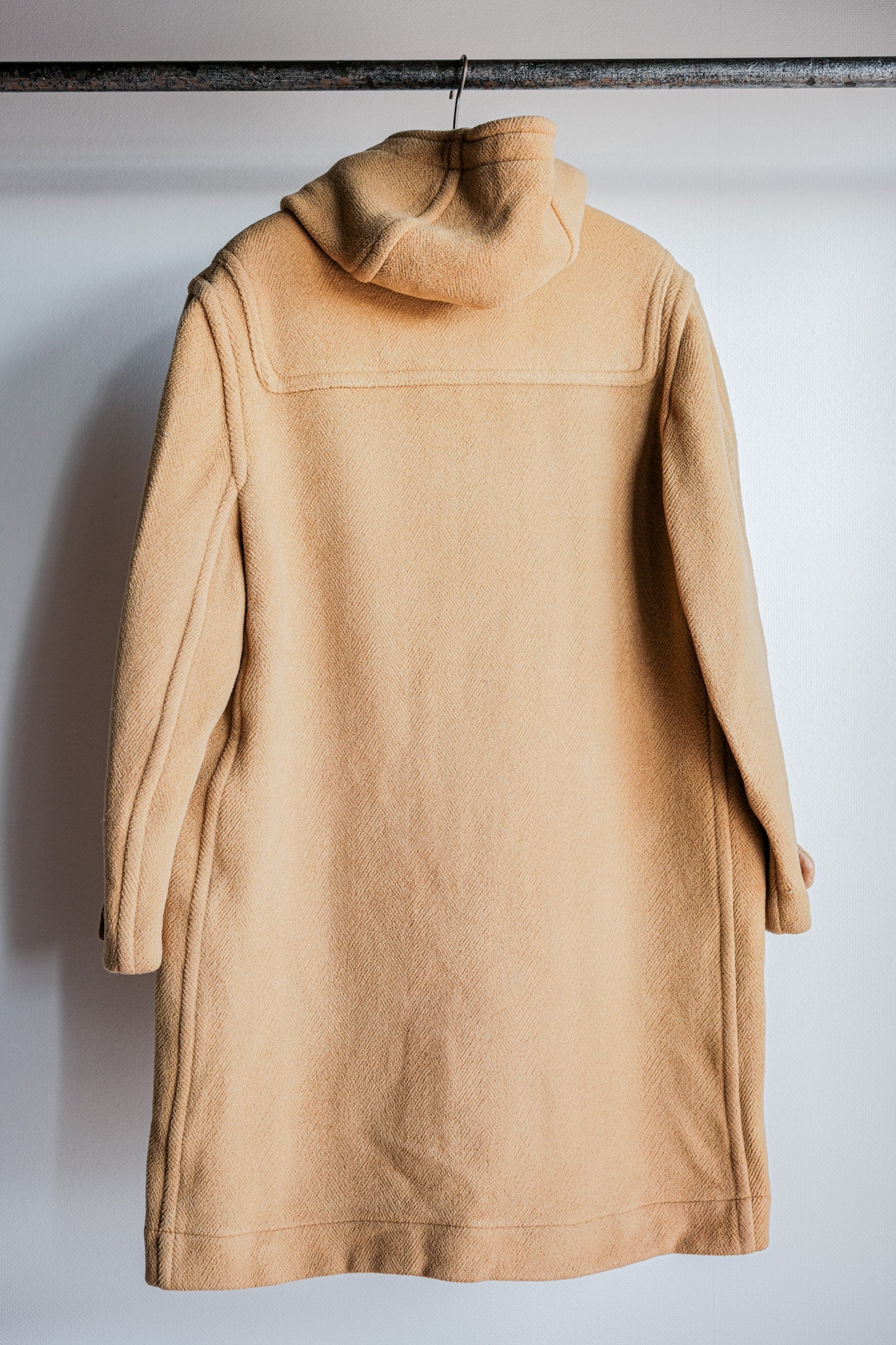 【~90's】Old INVERTERE HBT Wool Duffle Coat Size.38R "Moorbrook"