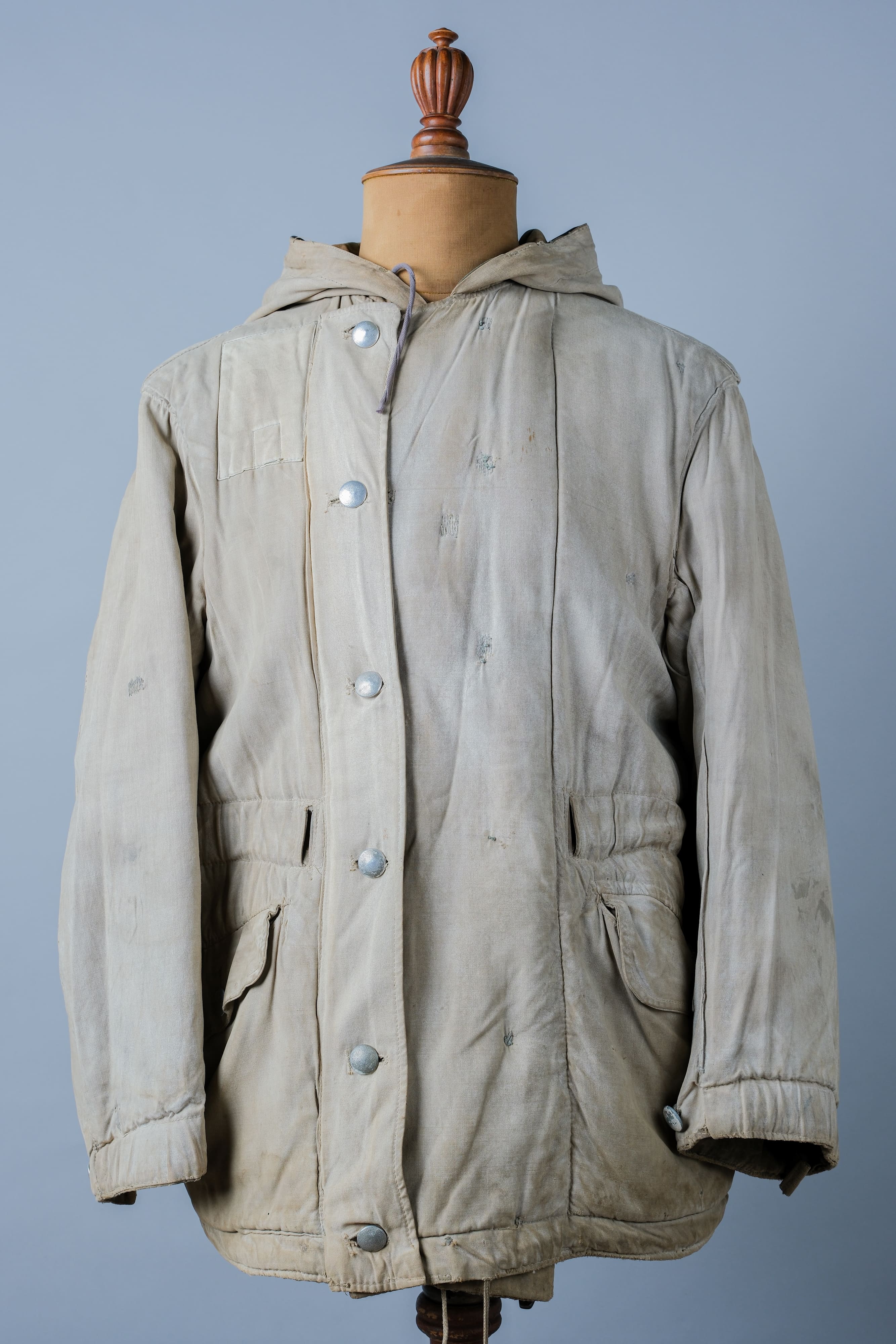 【~40's】WWⅡ German Army Sumpftarnmuster 44 Camouflage 43 Pattern Reversible Winter Parka "Wehrmacht"