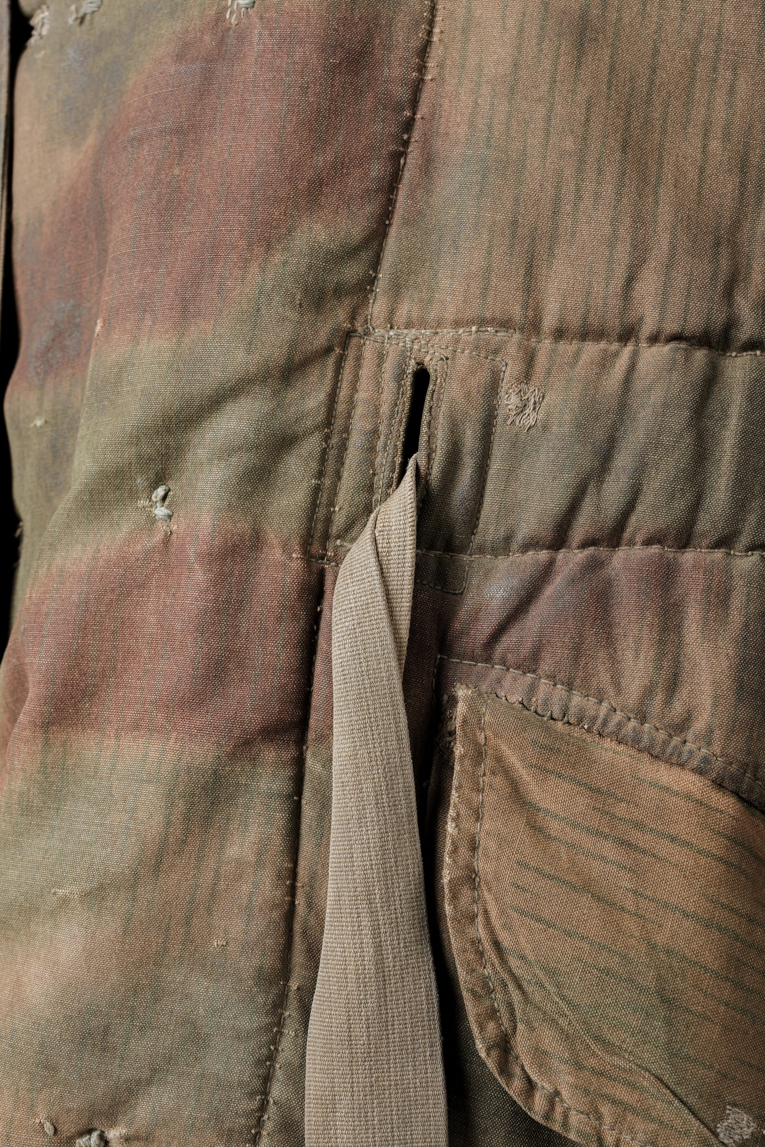 【~40's】WWⅡ German Army Sumpftarnmuster 44 Camouflage 43 Pattern Reversible Winter Parka "Wehrmacht"