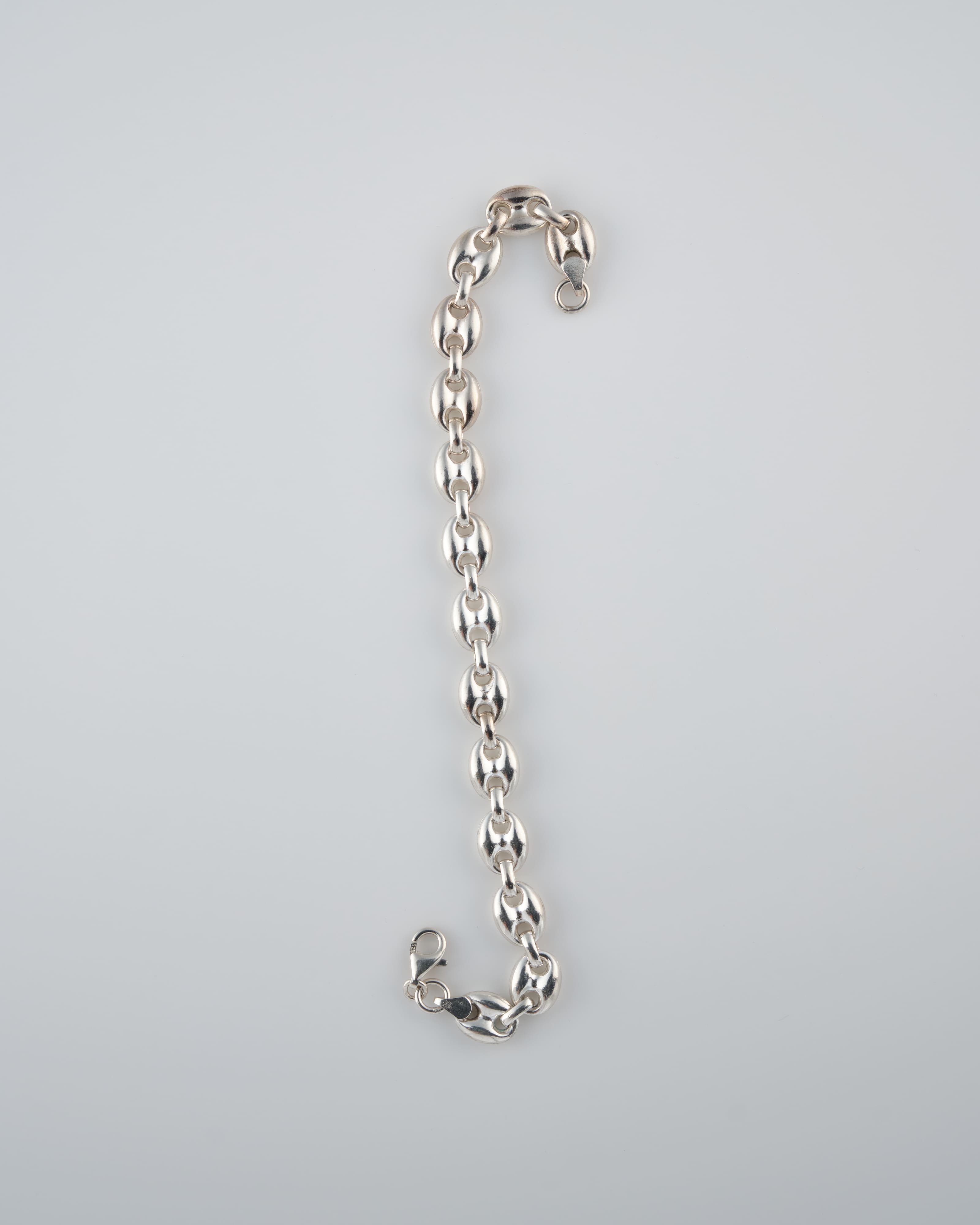 【~00's】Europe Vintage Silver 925 Chain Bracelet