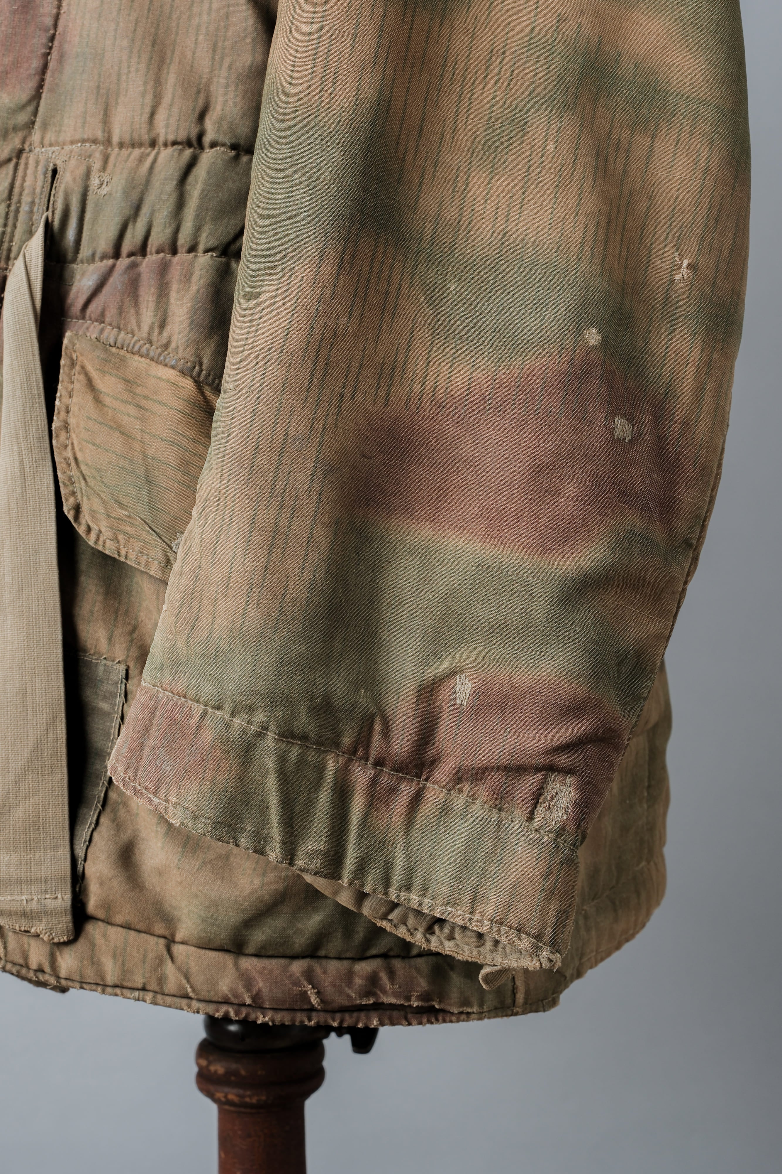 【~40's】WWⅡ German Army Sumpftarnmuster 44 Camouflage 43 Pattern Reversible Winter Parka "Wehrmacht"