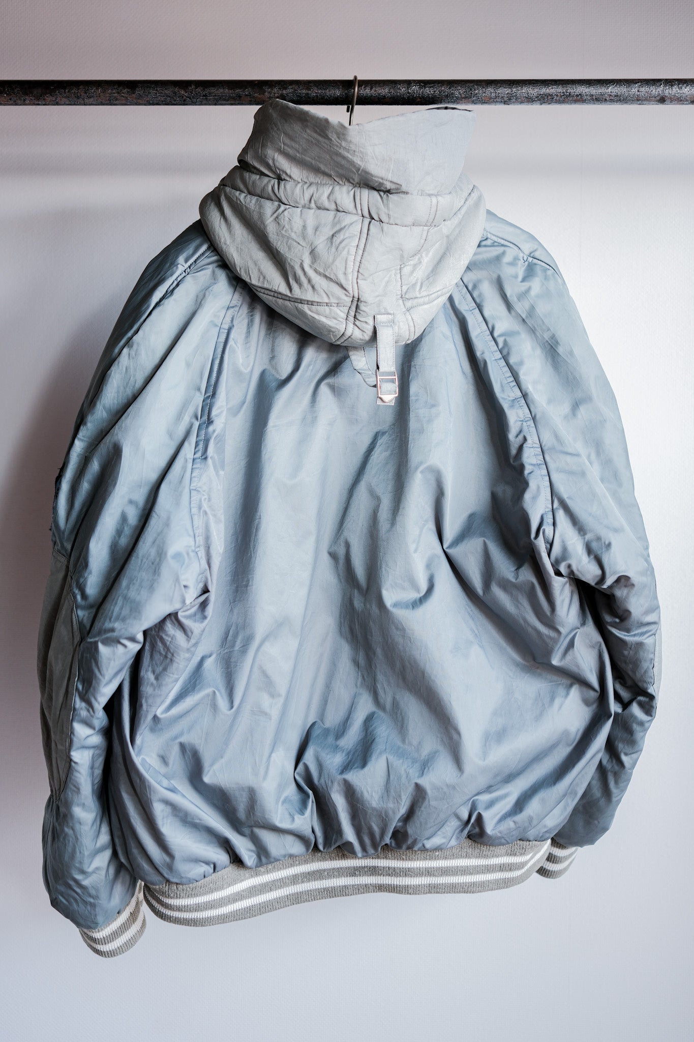 【~80's】Old BONEVILLE Navy Arctic Hooded Jacket Size.54