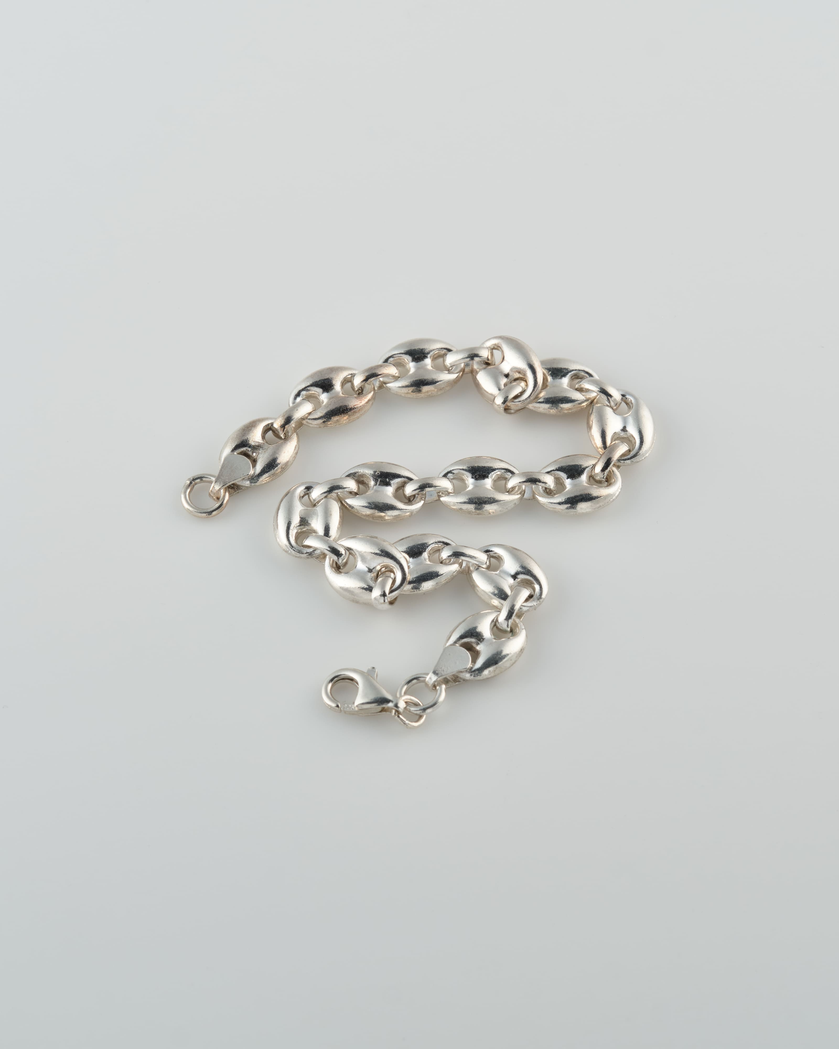 【~00's】Europe Vintage Silver 925 Chain Bracelet