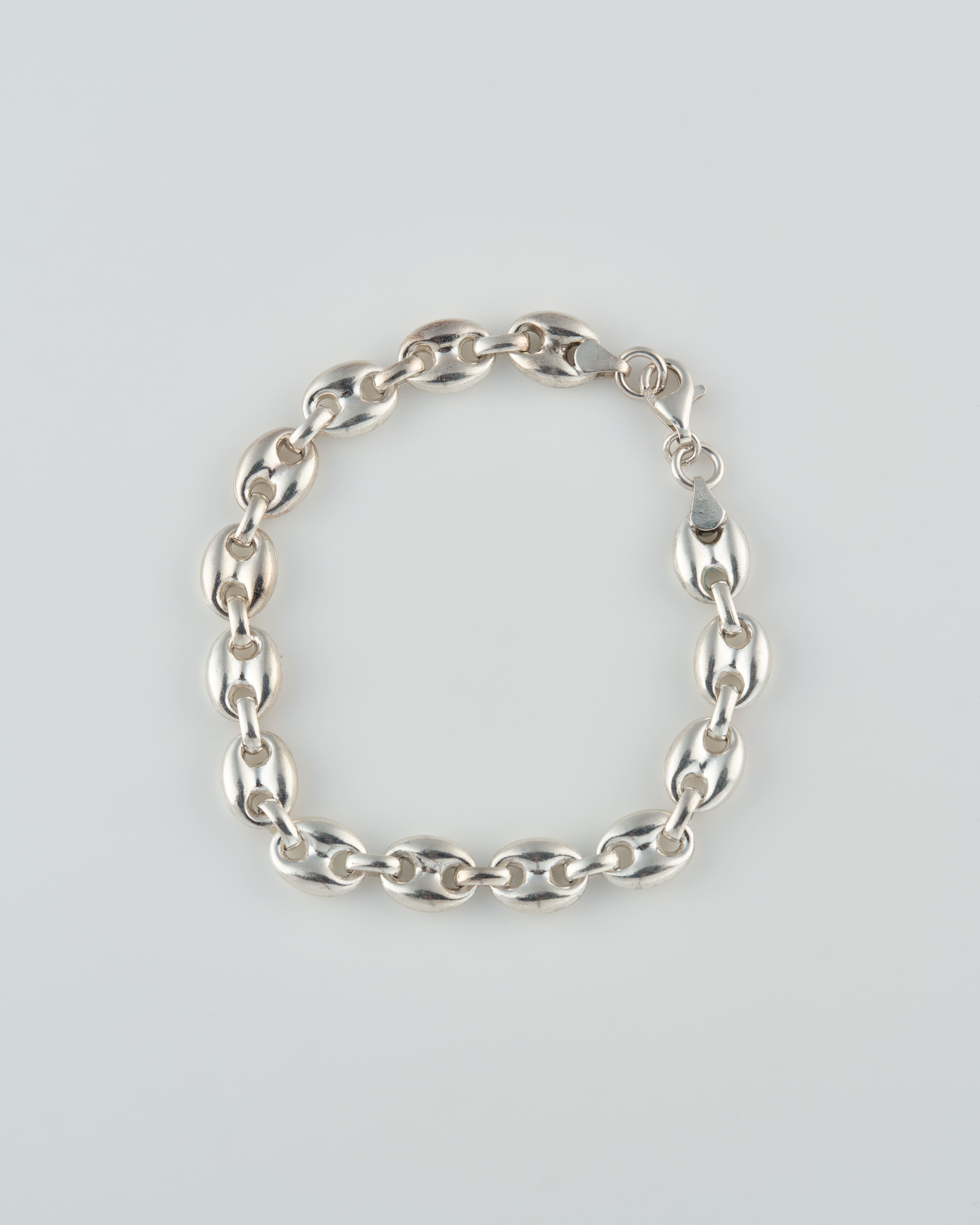 【~00's】Europe Vintage Silver 925 Chain Bracelet