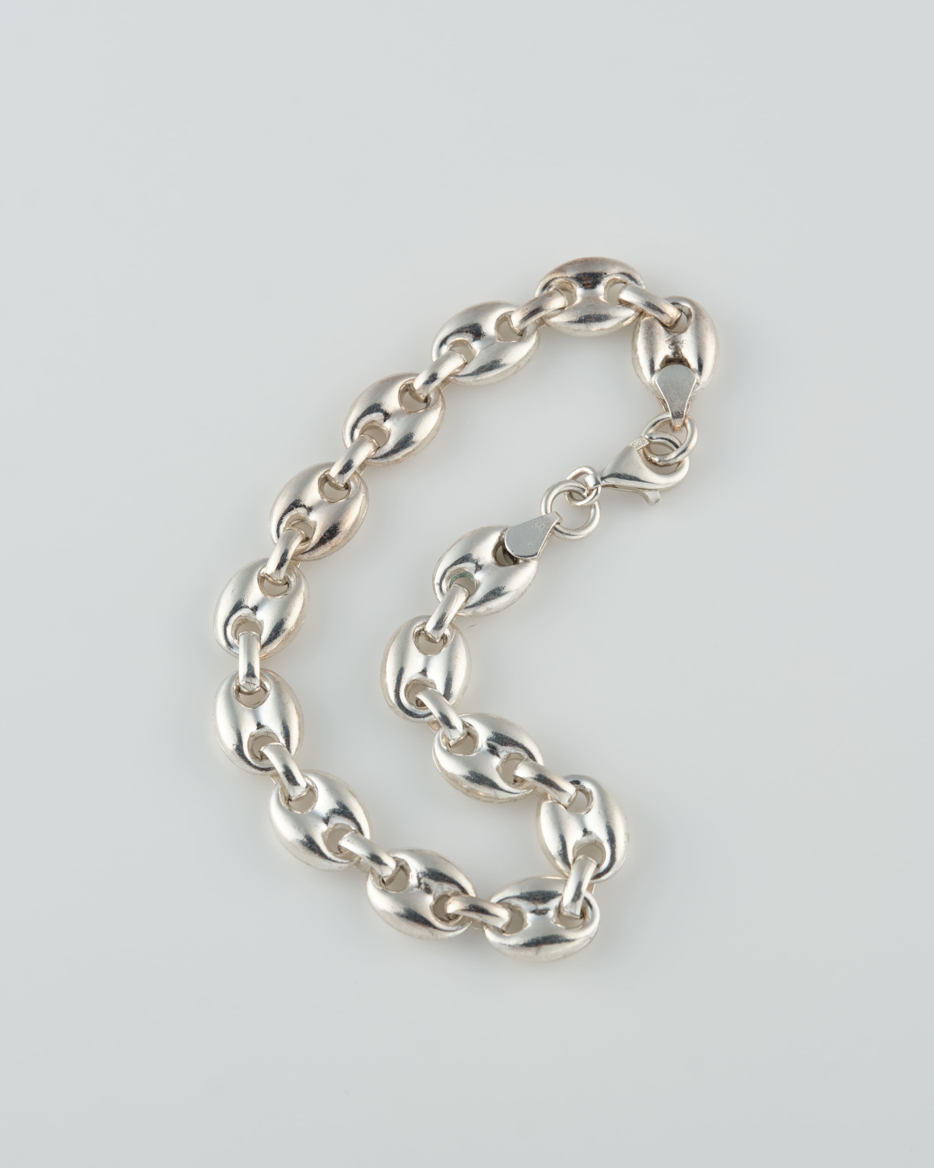【~00's】Europe Vintage Silver 925 Chain Bracelet