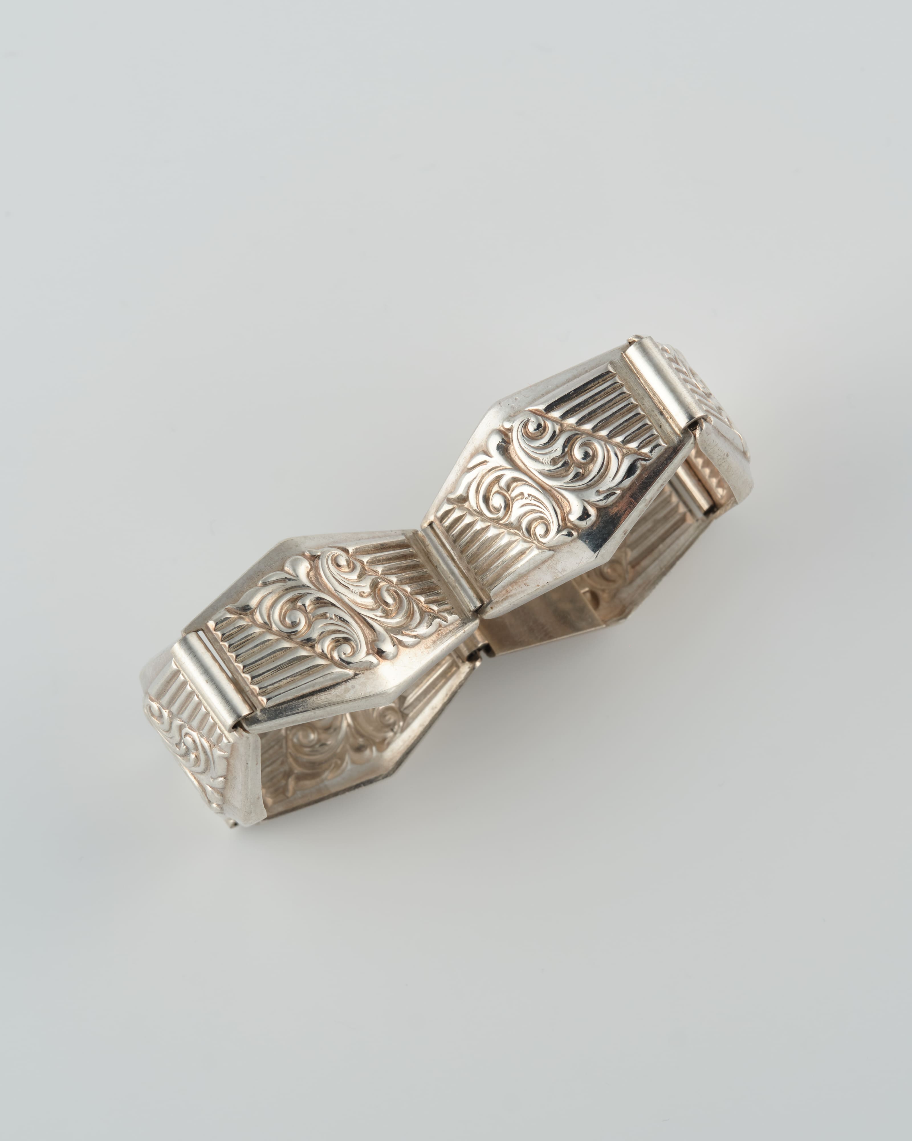 【~40’s】Czechoslovakian Vintage Silver 835 Bracelet