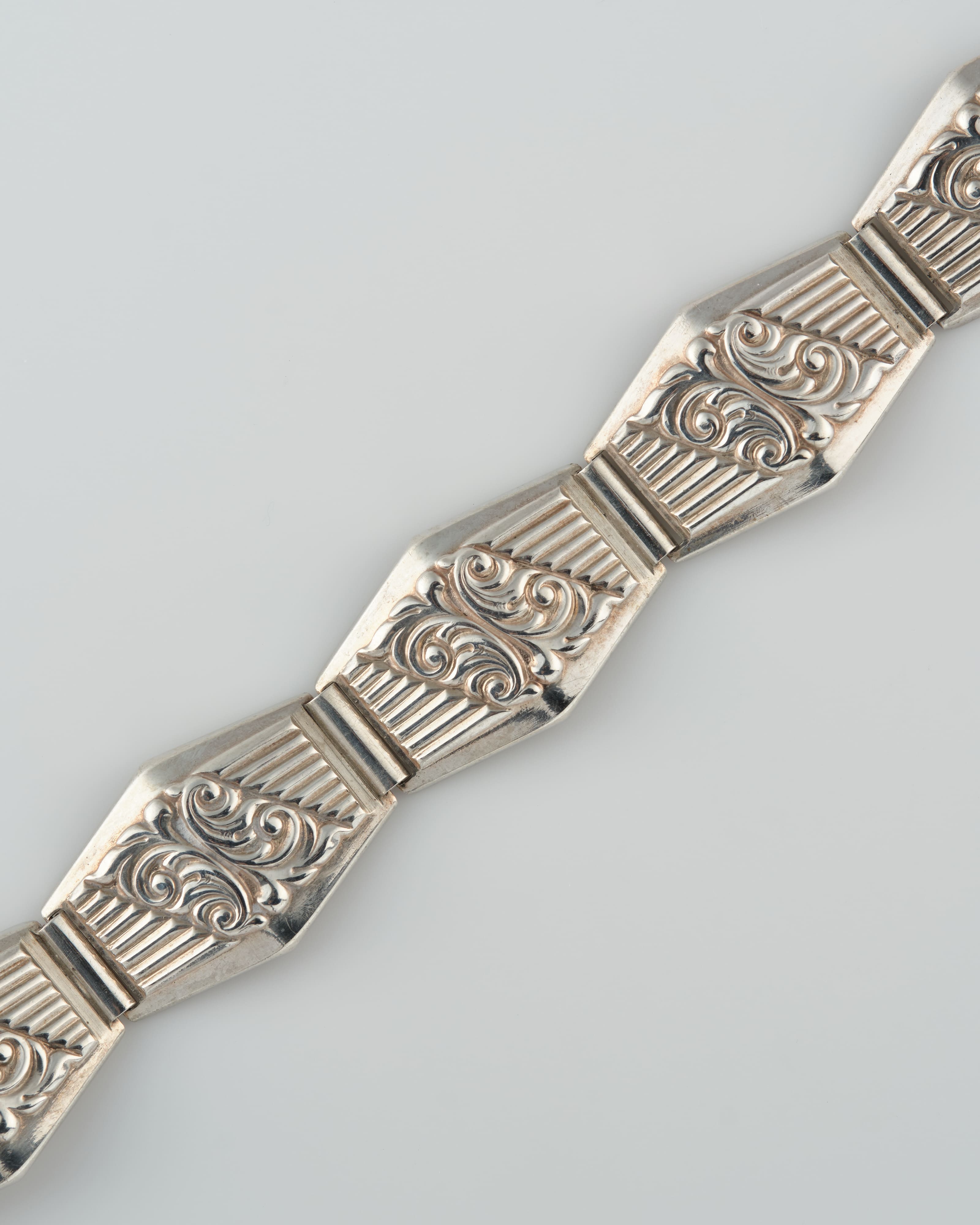 【~40’s】Czechoslovakian Vintage Silver 835 Bracelet