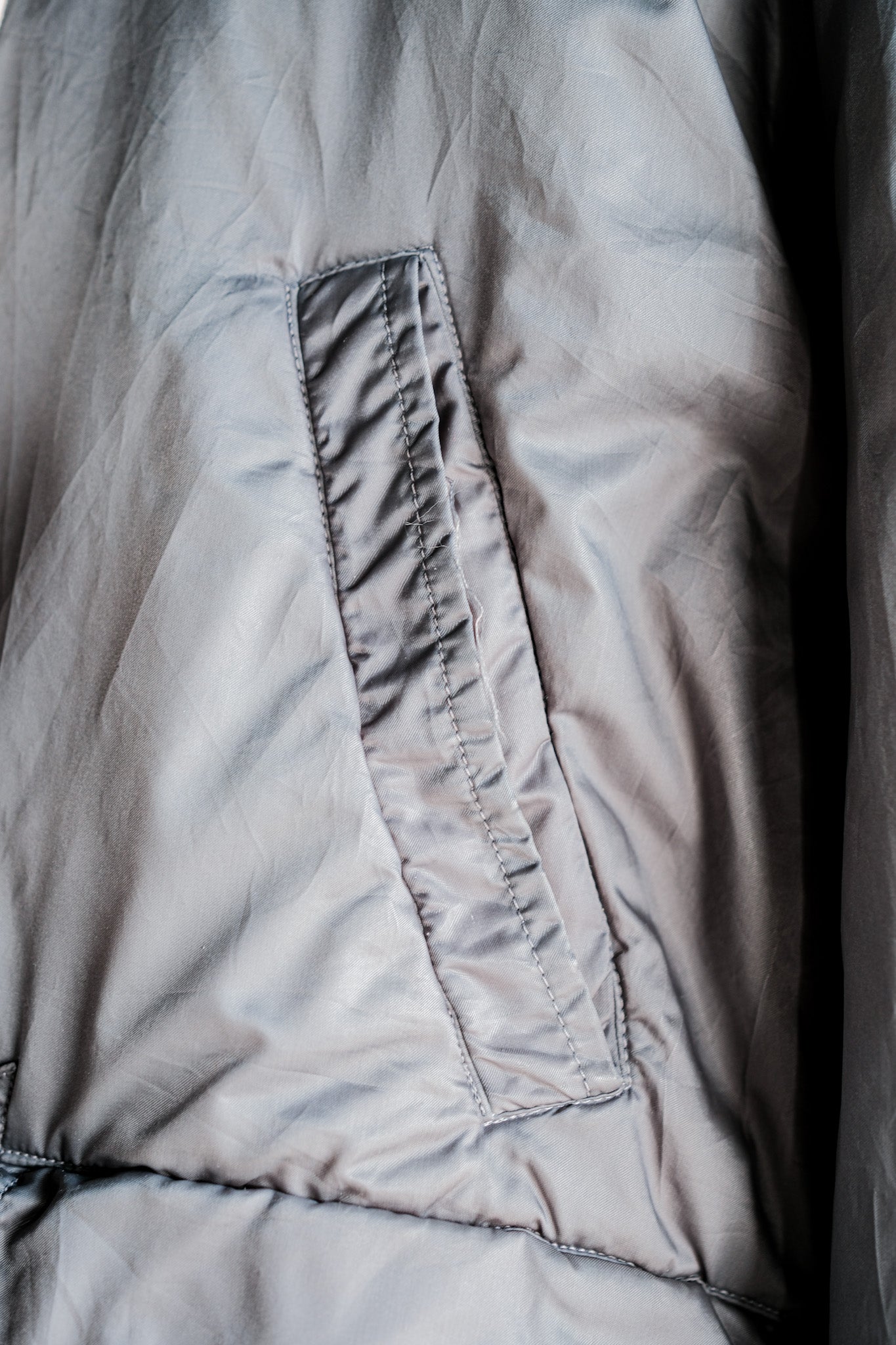 【~80's】Old BONEVILLE Navy Arctic Hooded Jacket Size.54