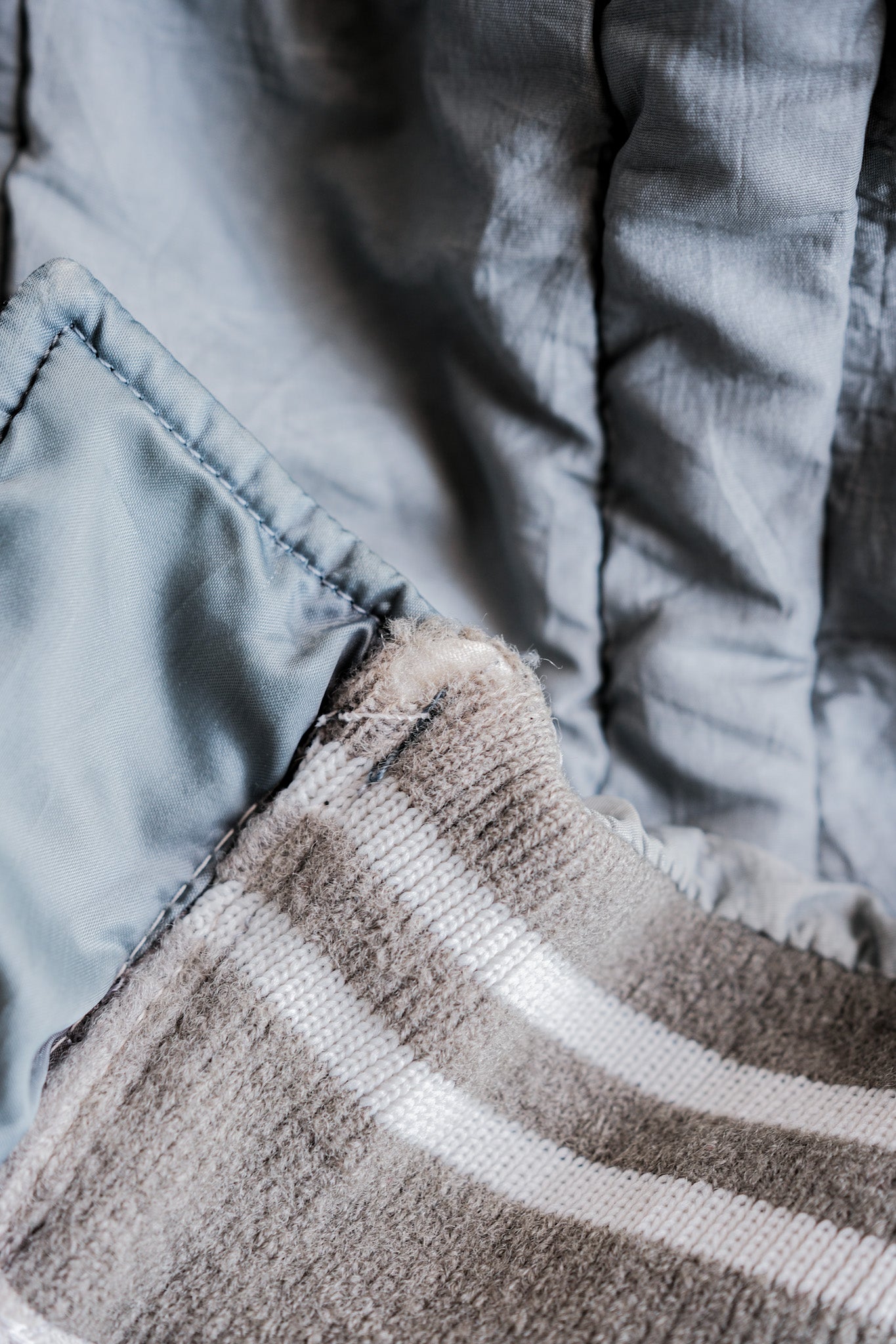 【~80's】Old BONEVILLE Navy Arctic Hooded Jacket Size.54