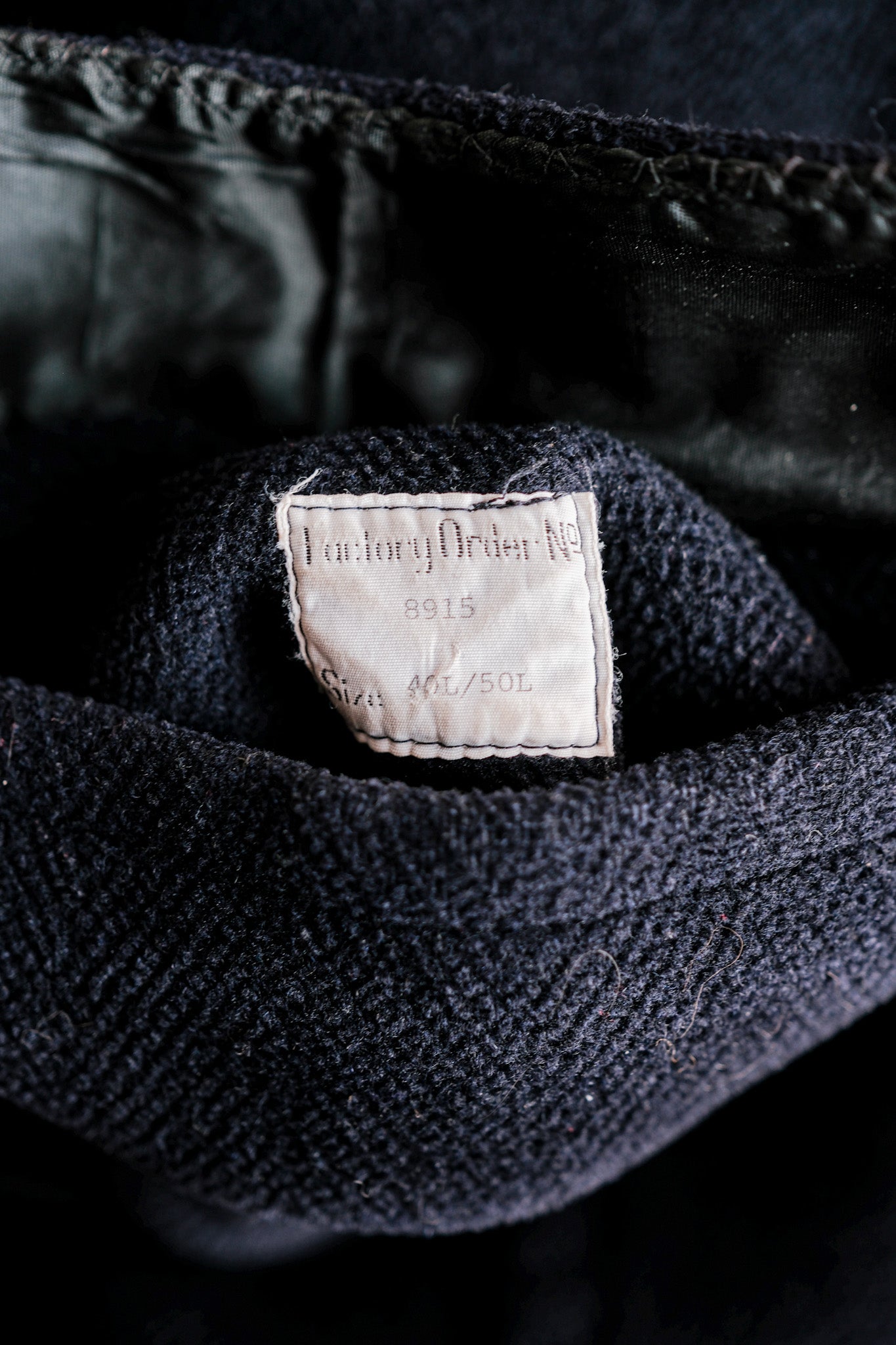 【~90's】Old INVERTERE HBT Wool Duffle Coat Size.40L "Moorbrook" "M.BARDELLI 別注"
