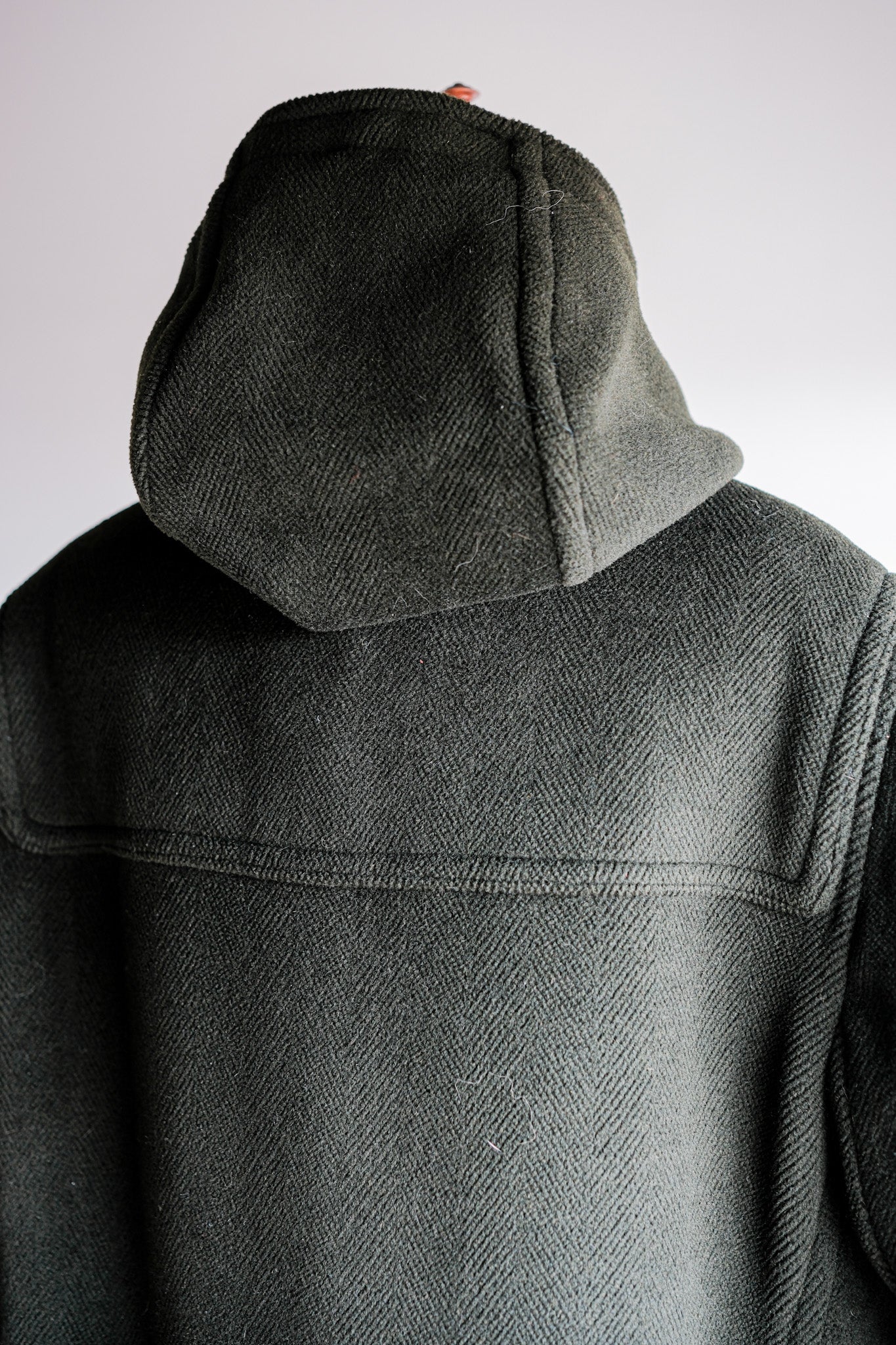 【~90's】Old INVERTERE HBT Wool Duffle Coat "Moorbrook" "DAVIDE CENCI 別注"