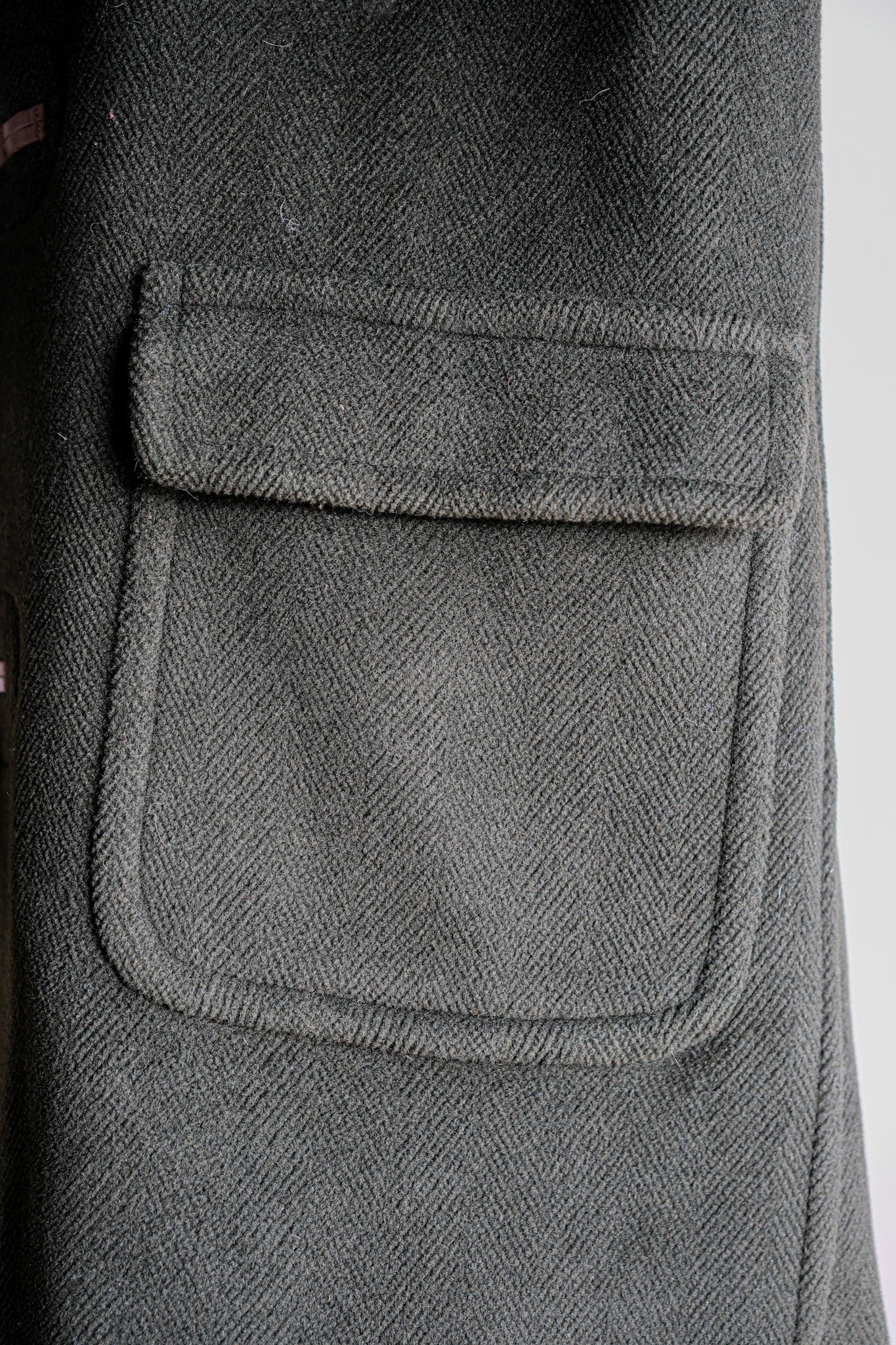 【~90's】Old INVERTERE HBT Wool Duffle Coat "Moorbrook" "DAVIDE CENCI 別注"