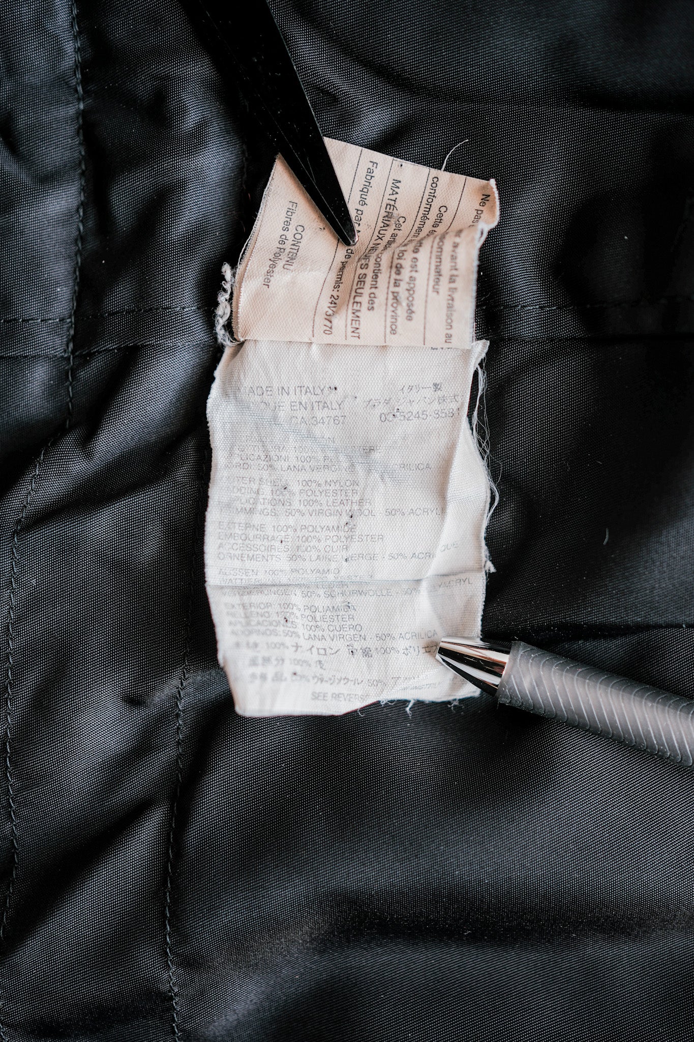 【~00’s】Old miu miu Military Style Nylon Coat Size.M