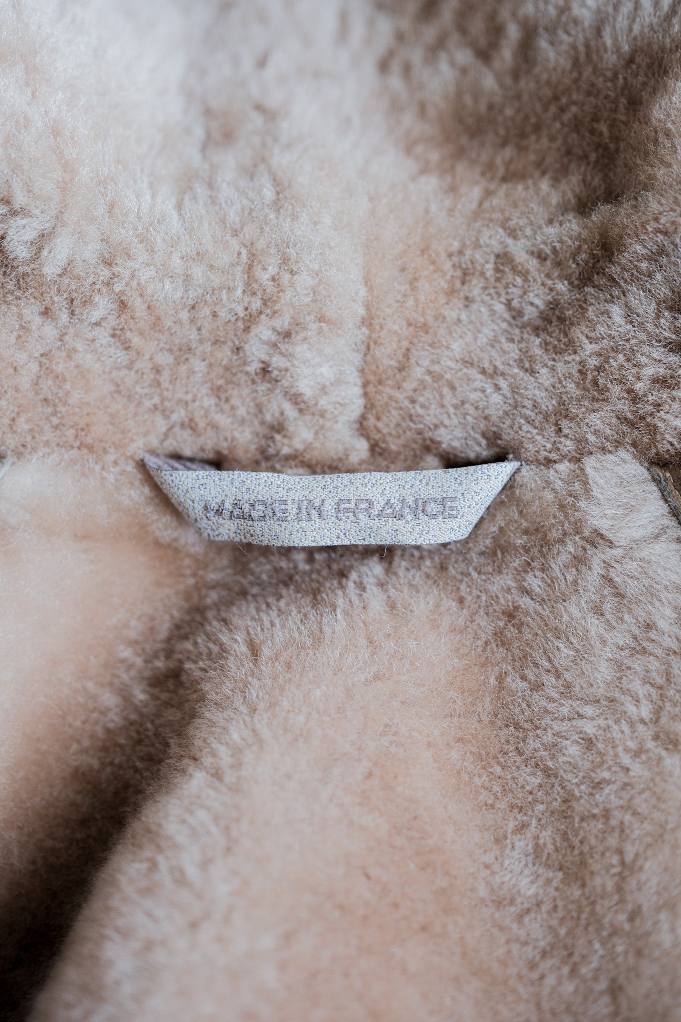 【~90's】Old SERAPHIN Raglan Sleeve Mouton Leather Coat Size.52