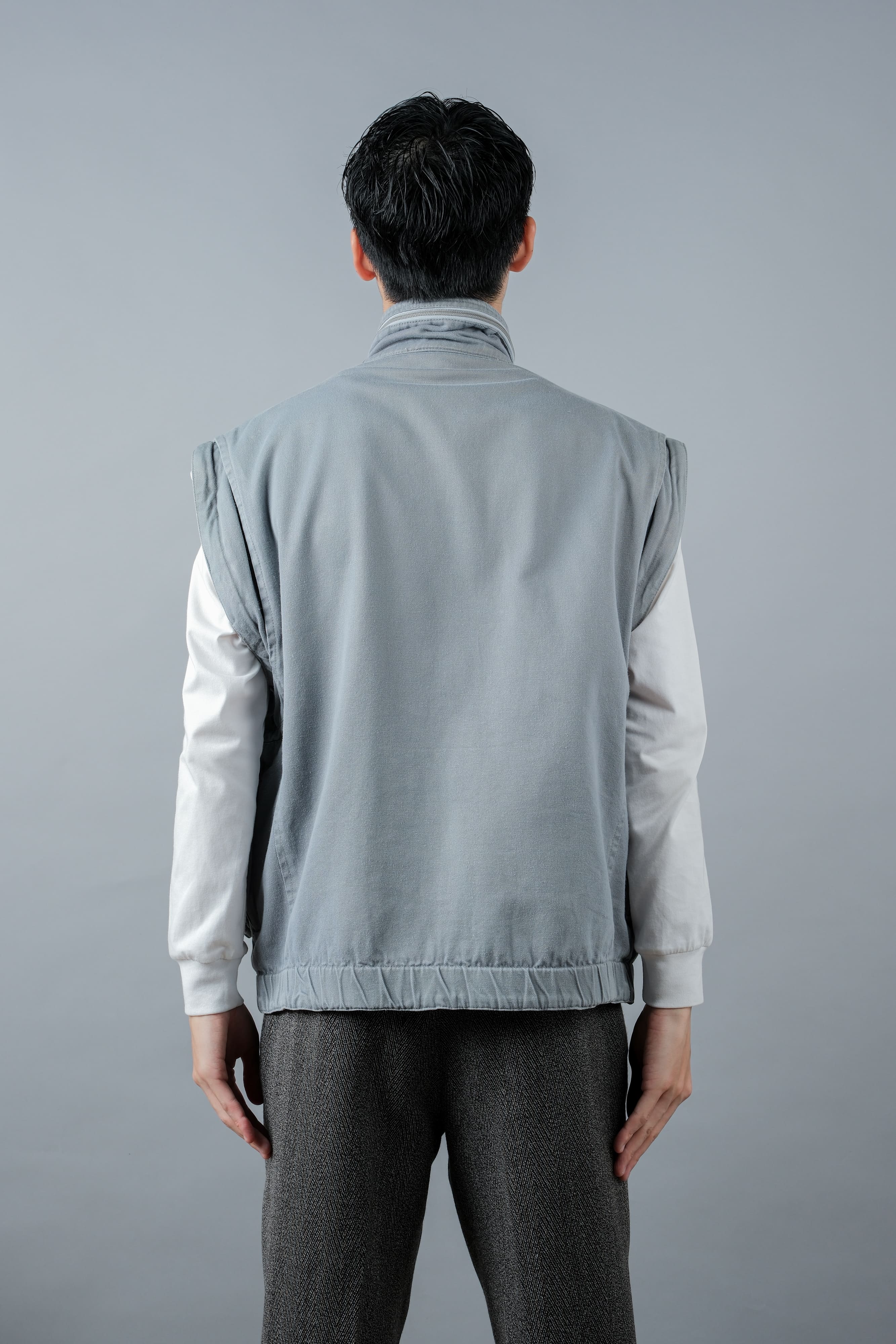 【~90's】Old Renoma Paris Detachable Sleeve Multi Pocket Jacket