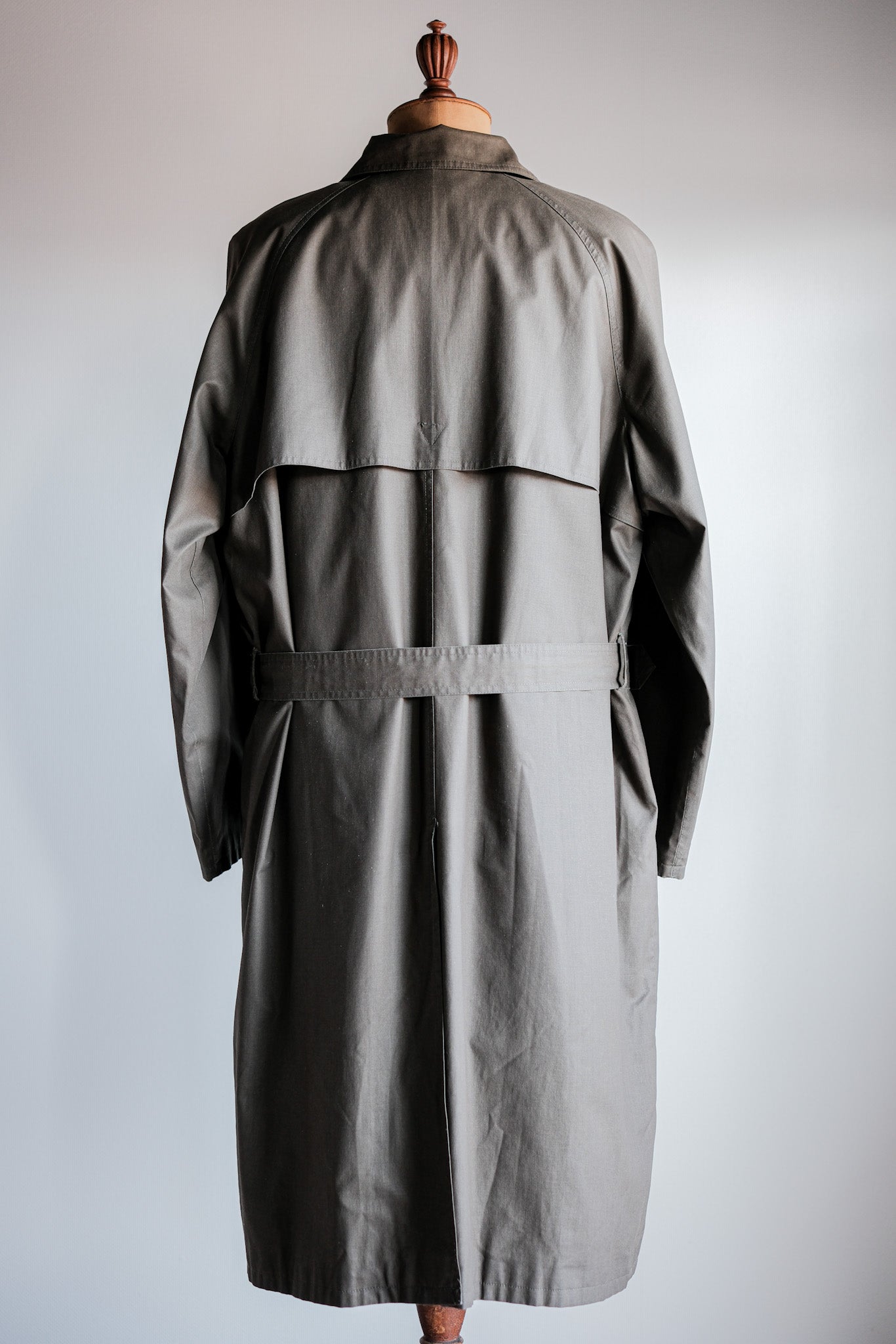 【~80's】Old Yves Saint Laurent Raglan Sleeve Coat With Liner Size.54