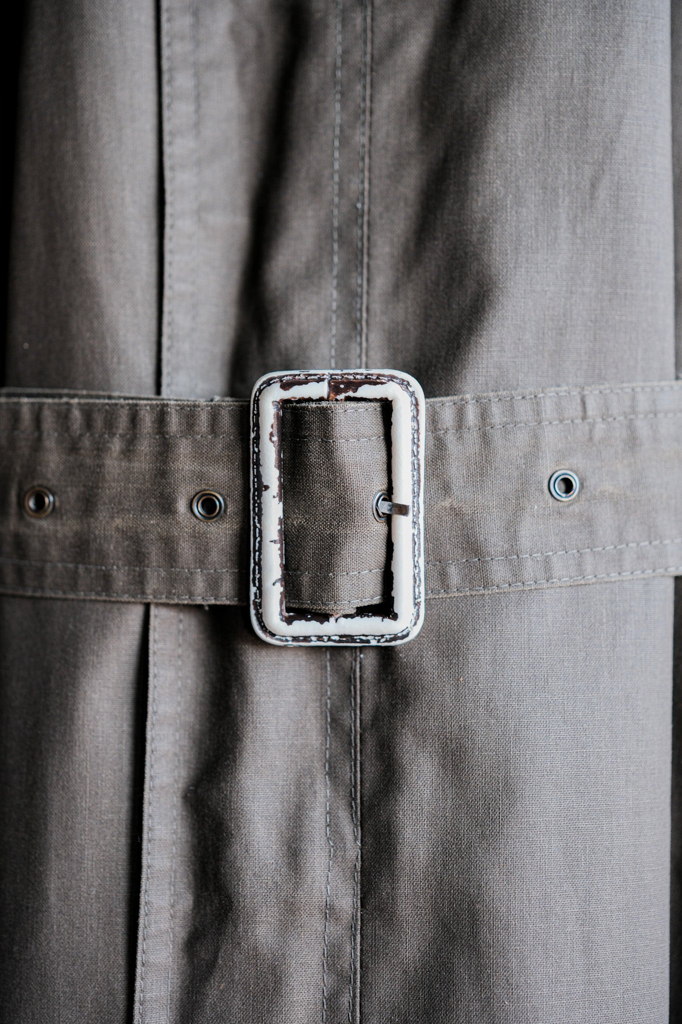 【~80's】Old Yves Saint Laurent Raglan Sleeve Coat With Liner Size.54