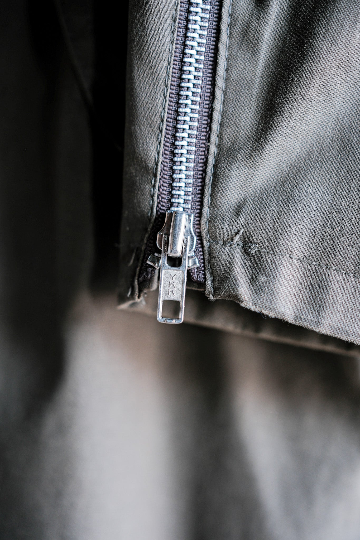 【~80's】Old Yves Saint Laurent Raglan Sleeve Coat With Liner Size.54