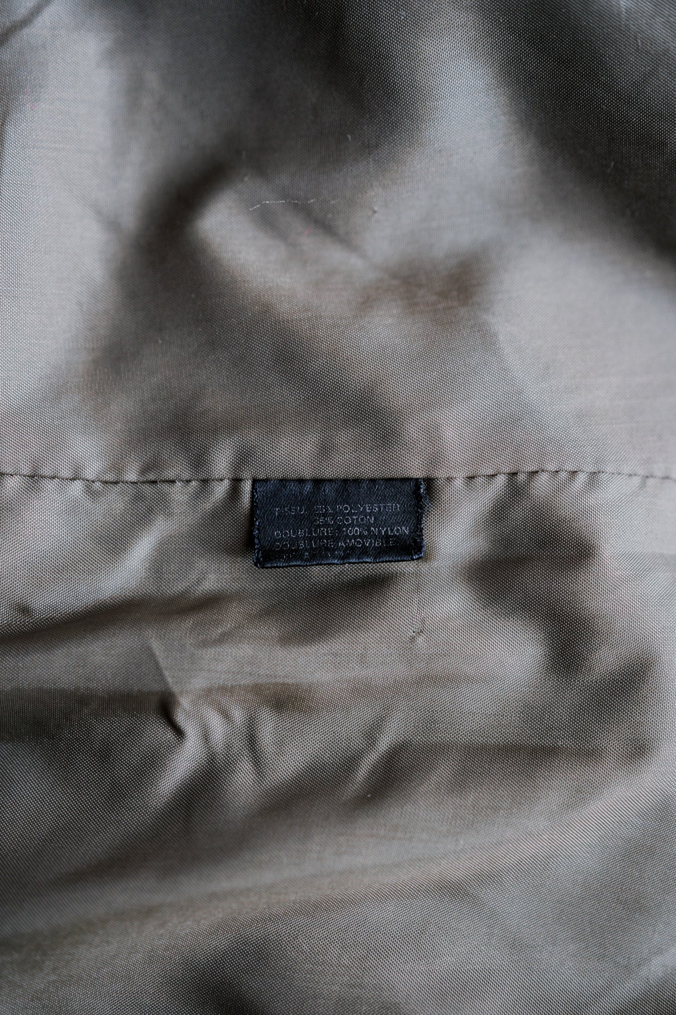 【~80's】Old Yves Saint Laurent Raglan Sleeve Coat With Liner Size.54