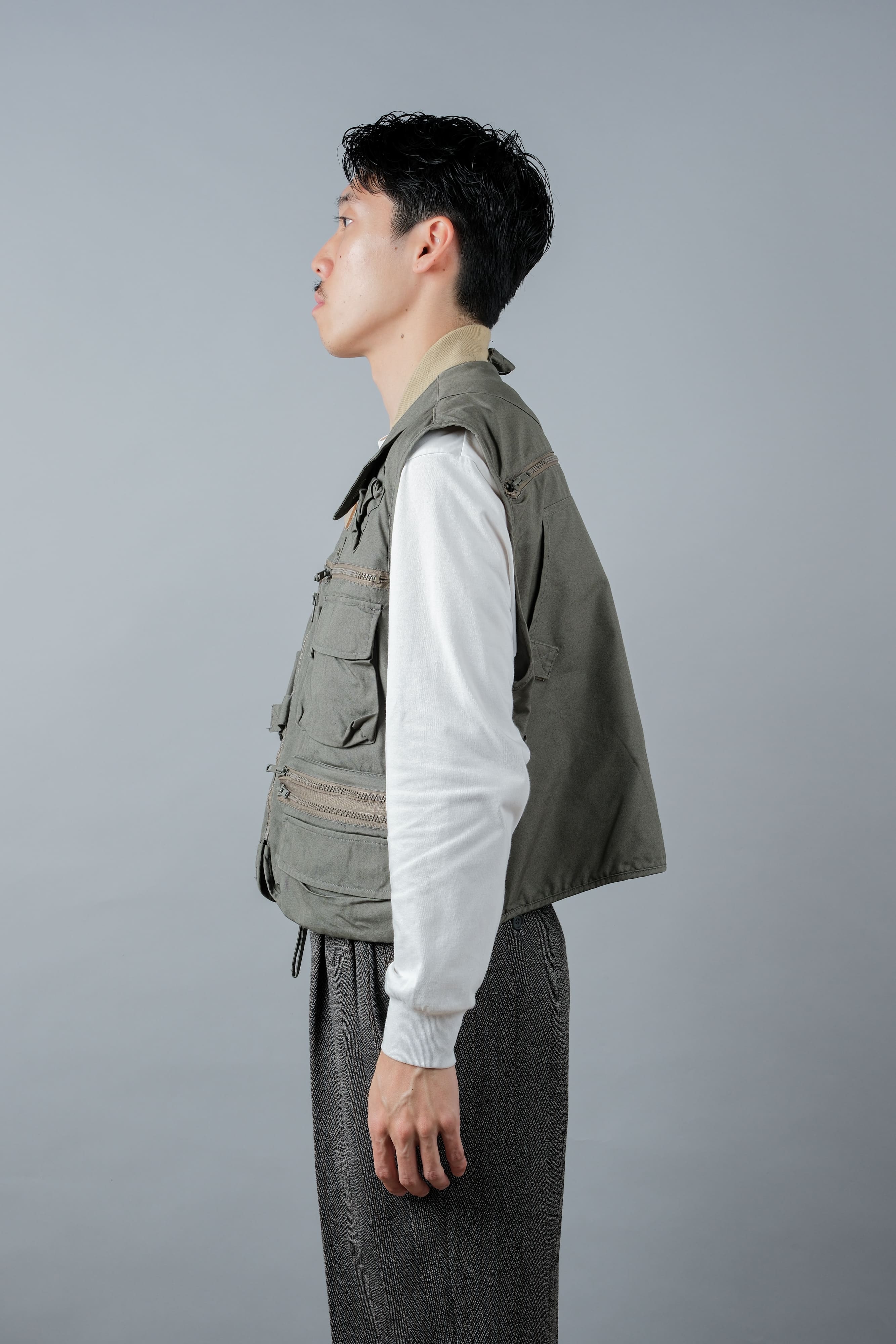 【~90's】Vintage Willis&Geiger Bush Poplin Fishing Vest Size.M