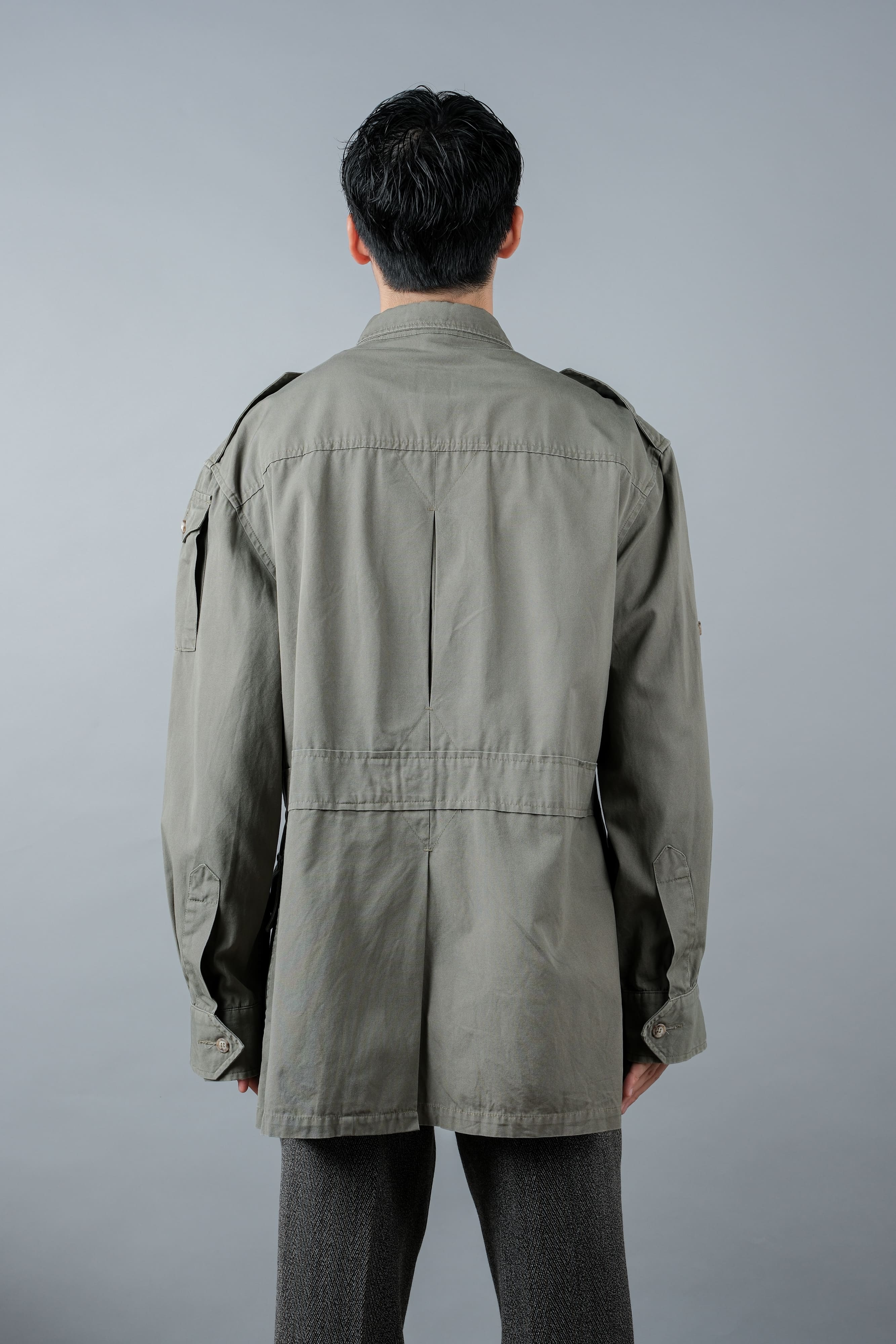 【~90's】Vintage Willis&Geiger Bush Poplin Hemingway Jacket Size.M "Made in U.S.A."