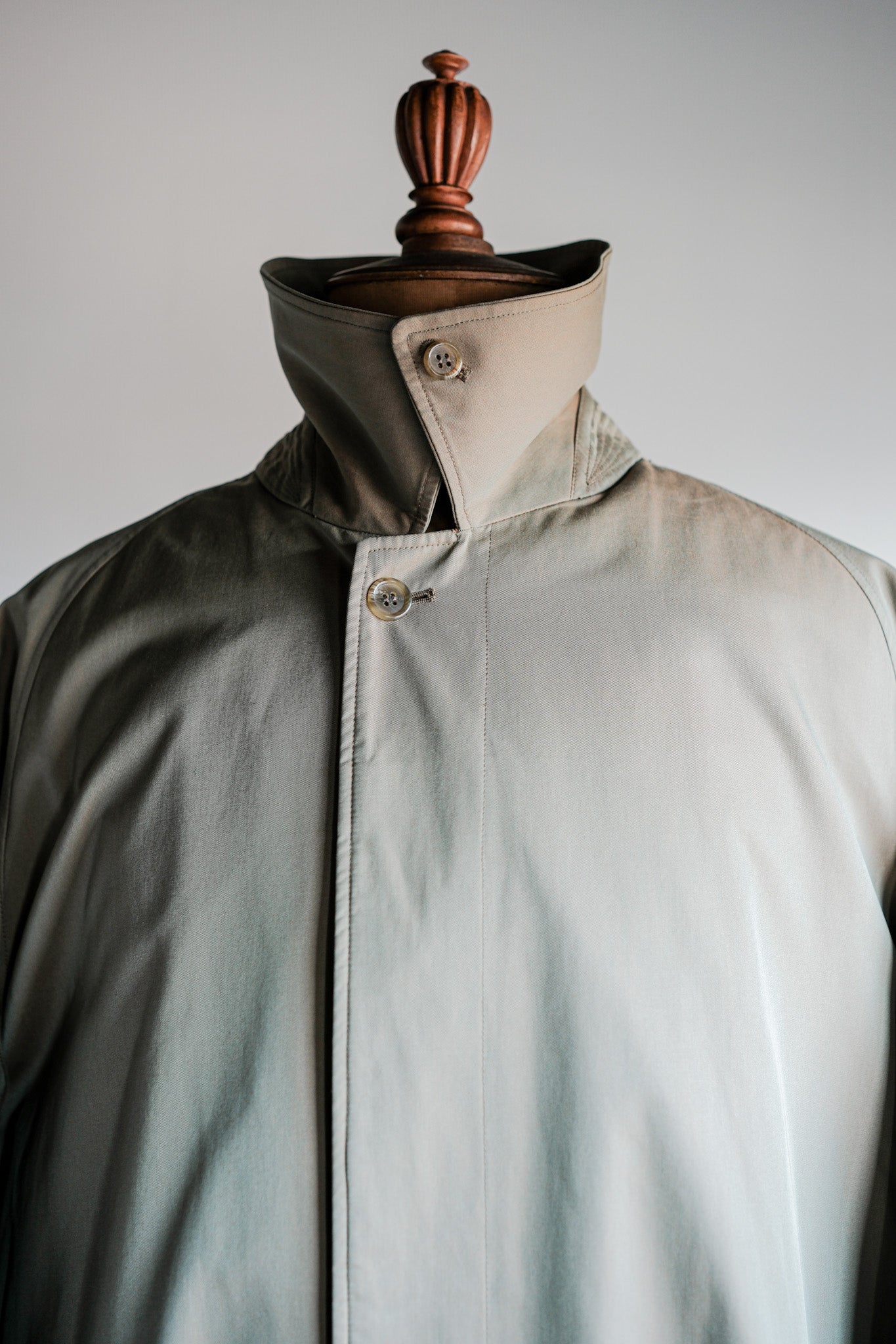 【~80's】Vintage Burberrys Single Raglan Balmacaan Coat C100 With Liner Size.50REG "TAMAMUSHI"