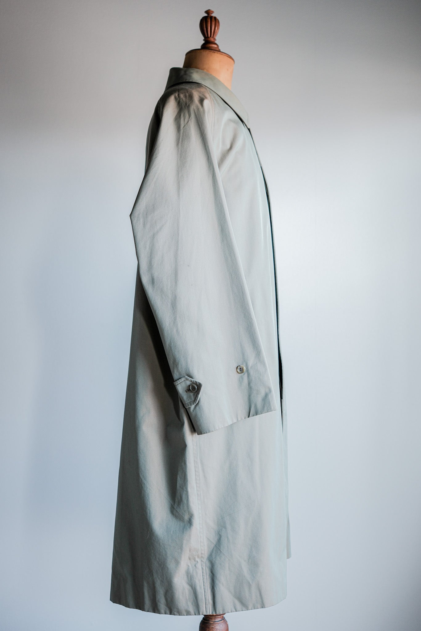 【~80's】Vintage Burberrys Single Raglan Balmacaan Coat C100 With Liner Size.50REG "TAMAMUSHI"