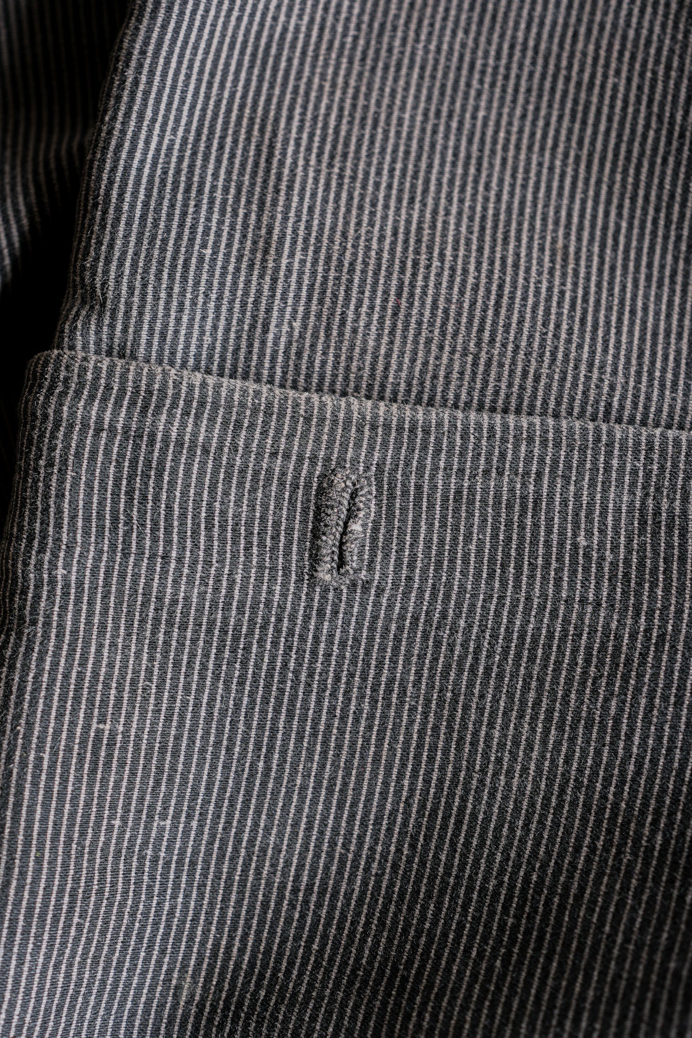 【~40's】Belgium Vintage Printed Moleskin Prisoner Pants