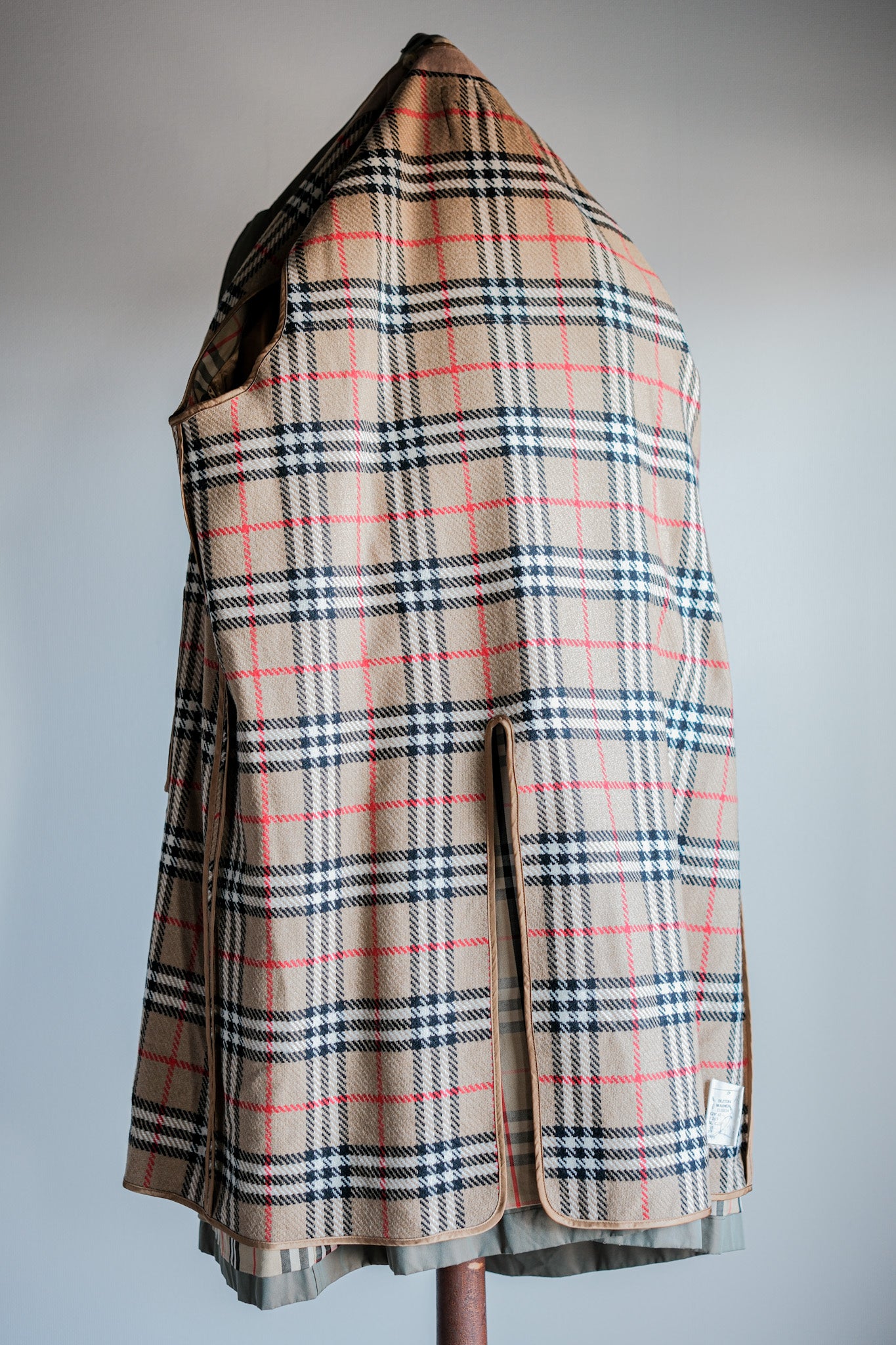 【~80's】Vintage Burberrys Single Raglan Balmacaan Coat C100 With Liner Size.50REG "TAMAMUSHI"
