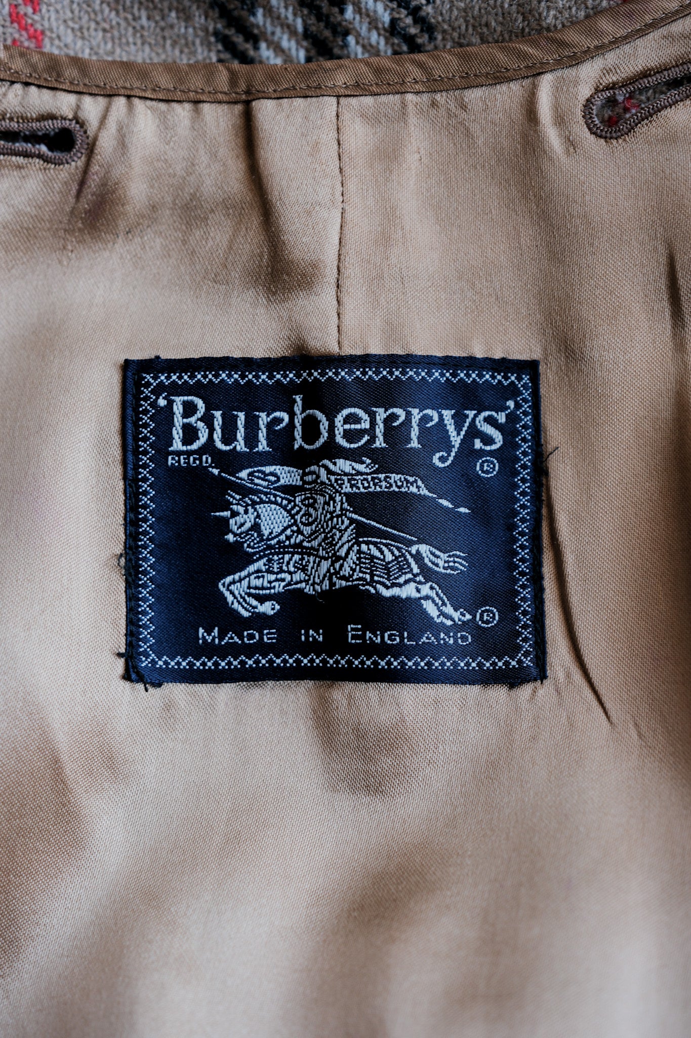 【~80's】Vintage Burberrys Single Raglan Balmacaan Coat C100 With Liner Size.50REG "TAMAMUSHI"