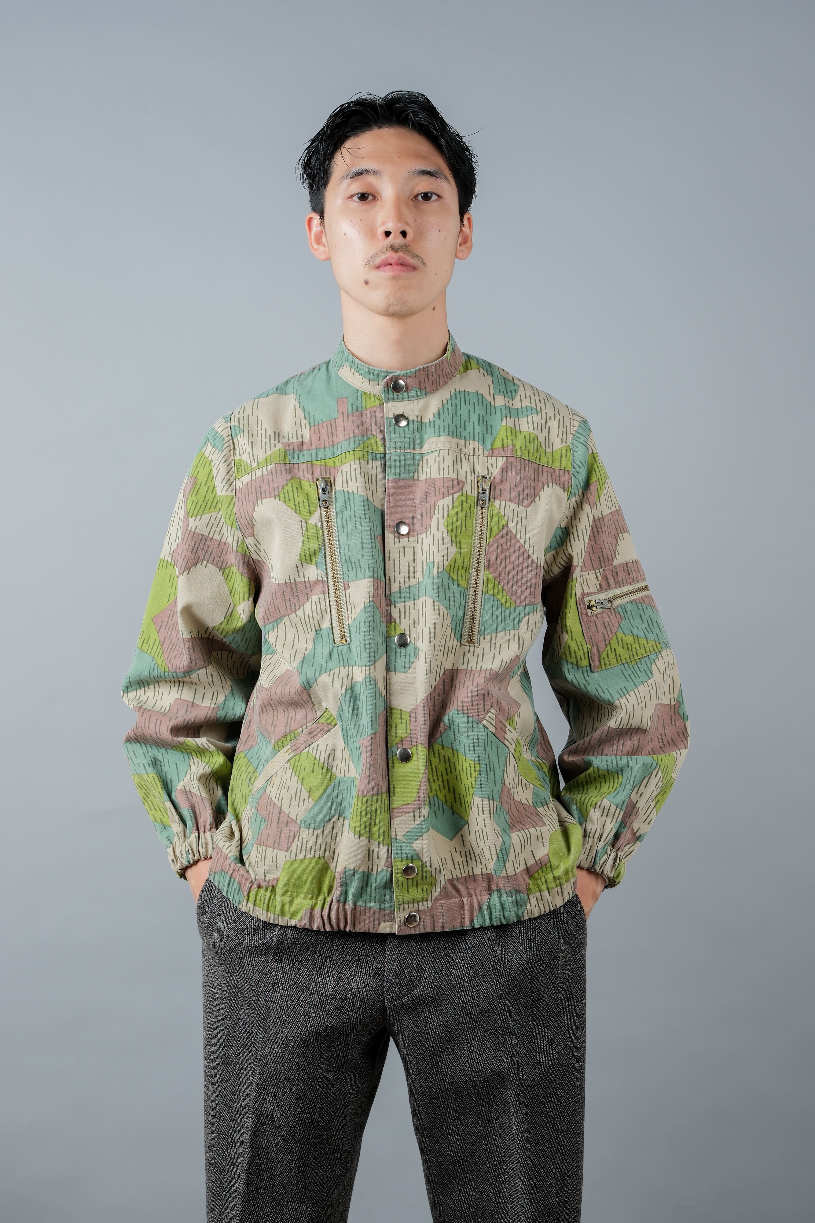 【~80's】Czechoslovakian Svazarm Splinter Pattern Camouflage Jacket