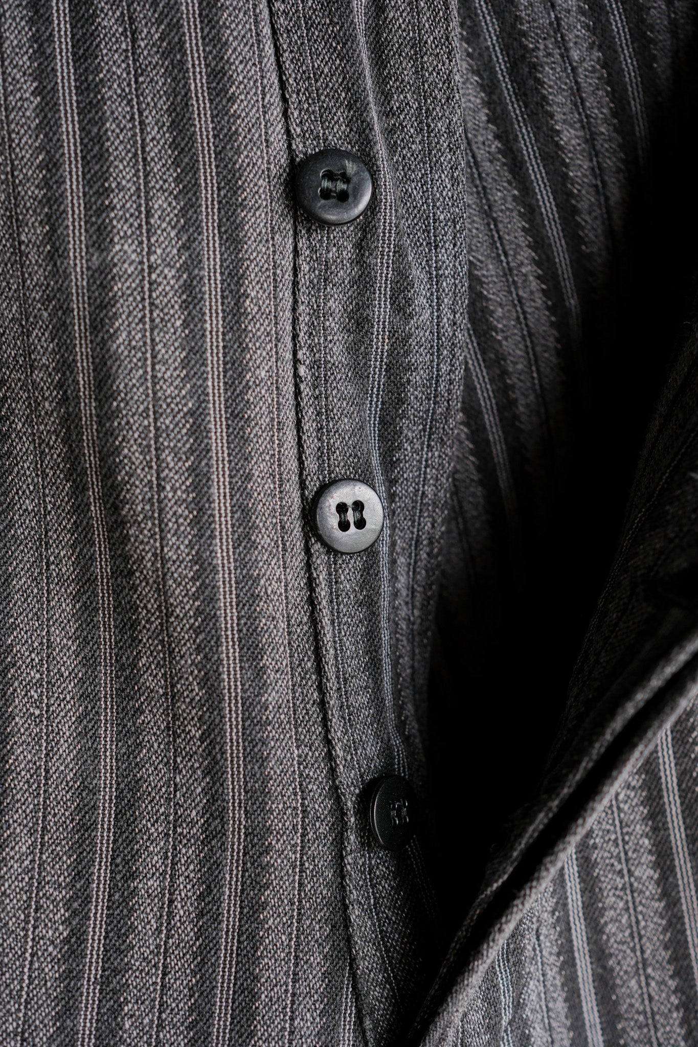 【~50’s】French Vintage 2 Tuck Cotton Striped Work Pants