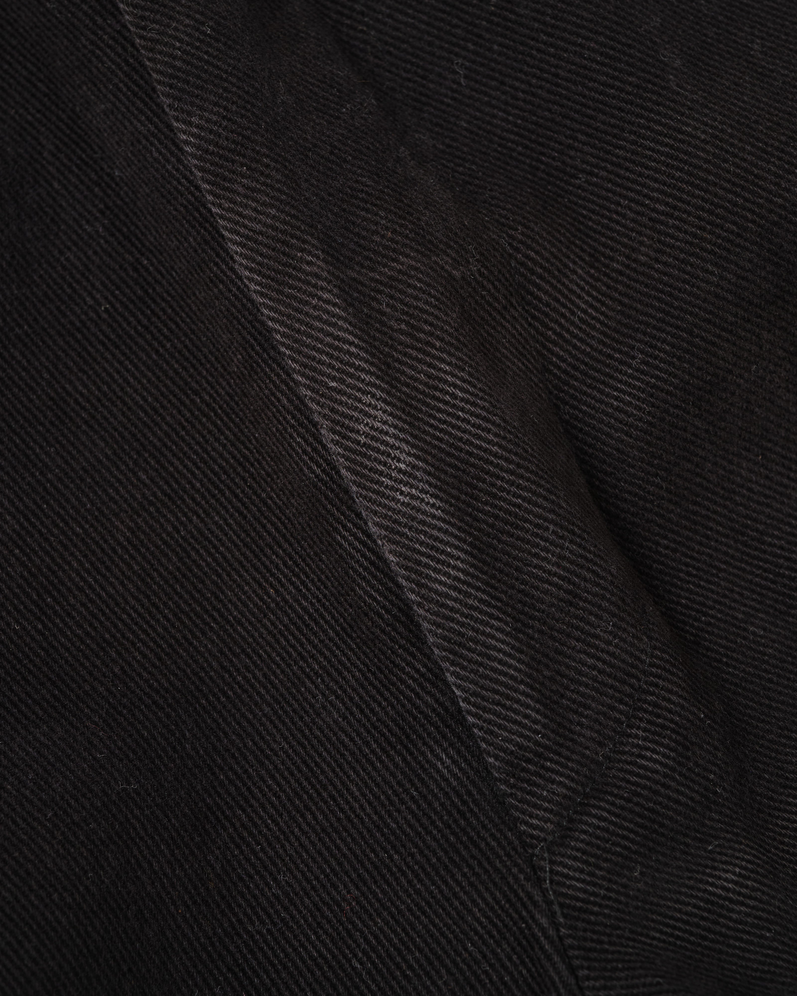 【~90’s】Old BERNARD ZINS Black Cotton Twill Trousers Size.44 "EMILIO BATCHI 別注"