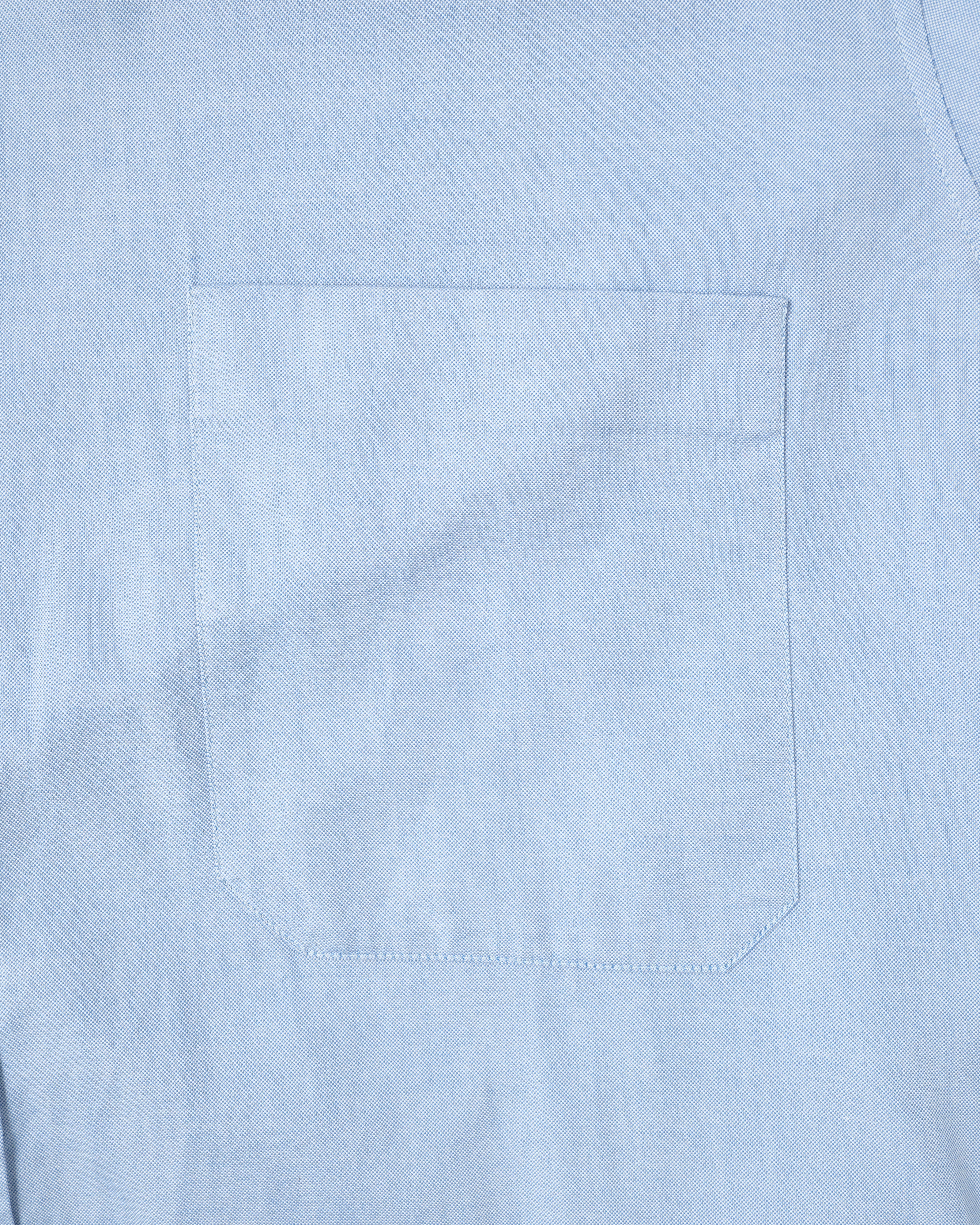 【~00's】Old Hermès Paris Cotton Oxford B.D Shirt With Sellier Button Size.37