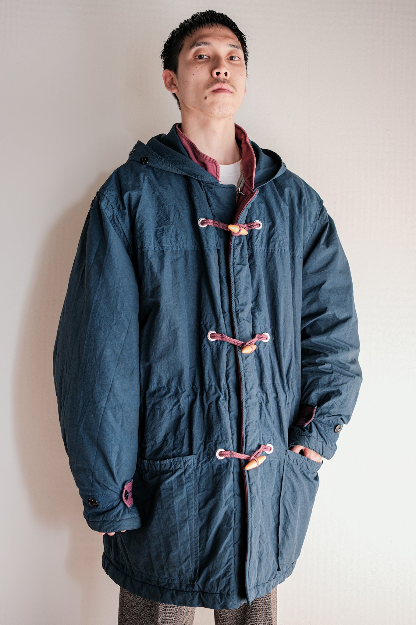 【~80's】Old BONEVILLE Duffle Coat Size.52