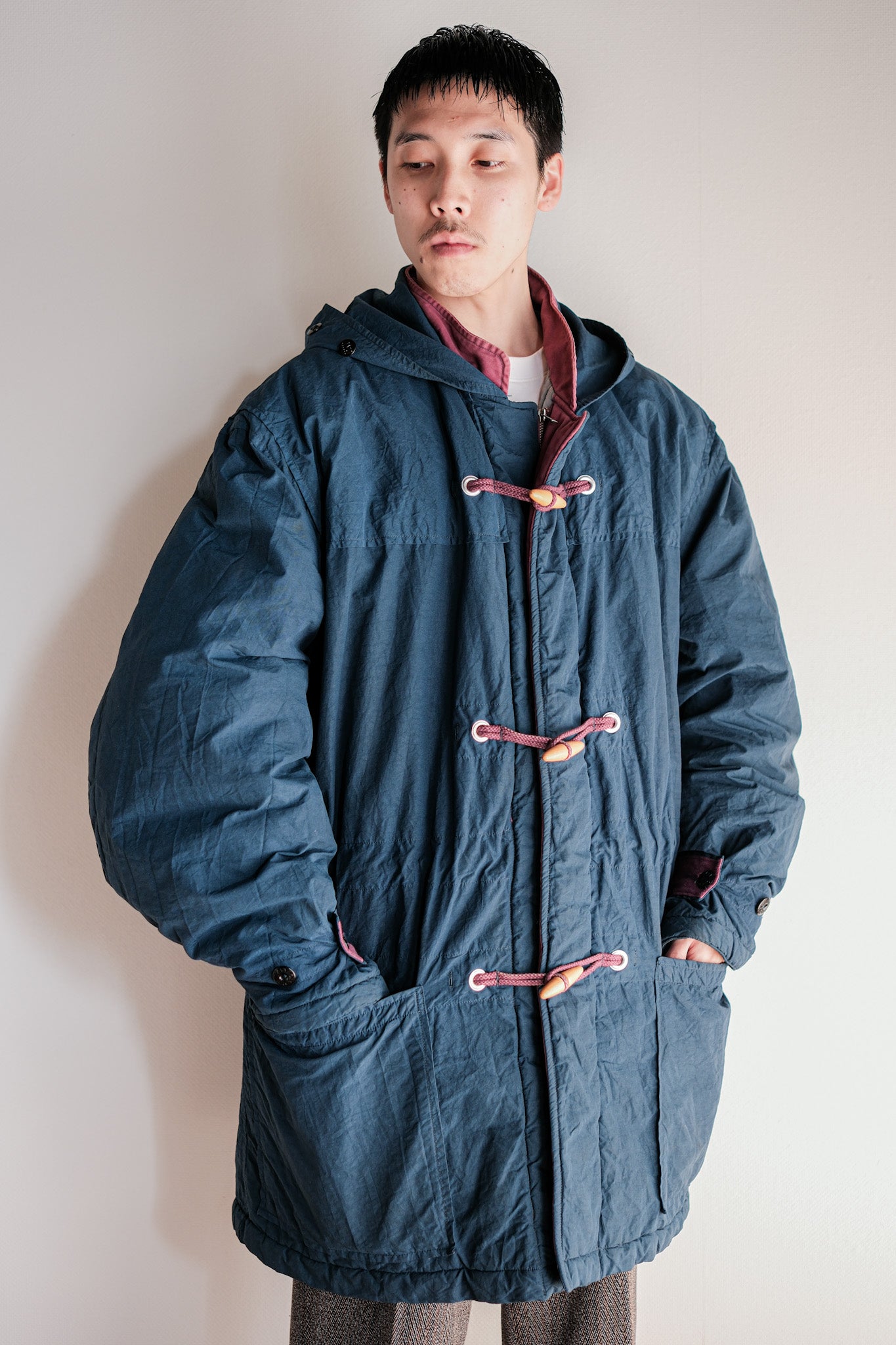 【~80's】Old BONEVILLE Duffle Coat Size.52