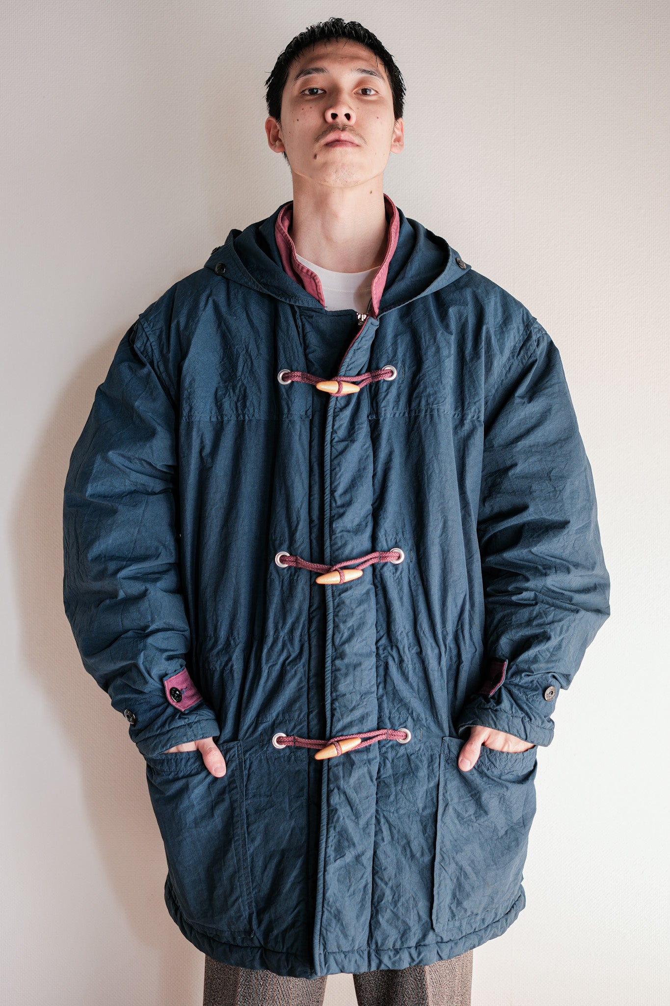 【~80's】Old BONEVILLE Duffle Coat Size.52