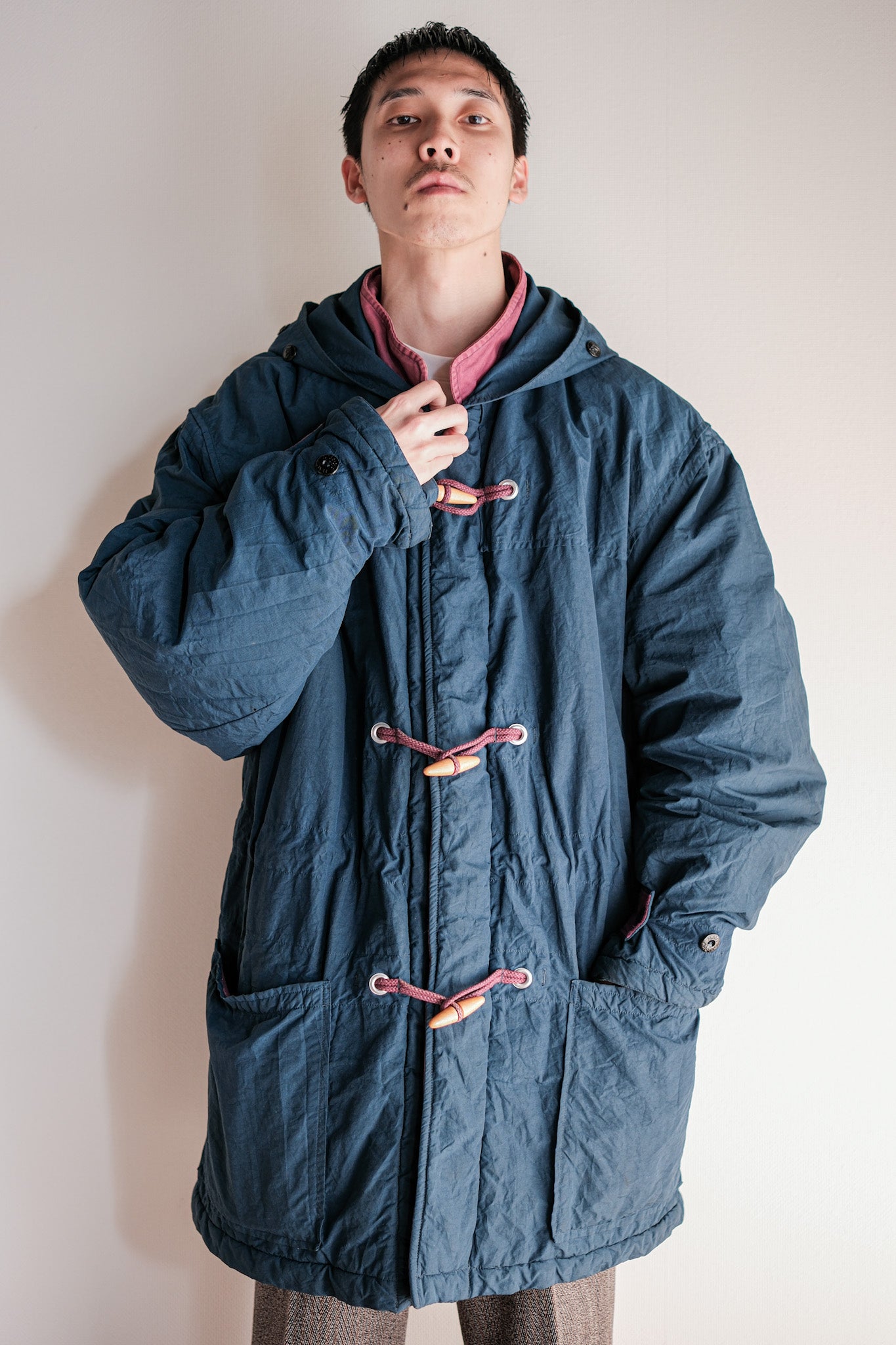 【~80's】Old BONEVILLE Duffle Coat Size.52