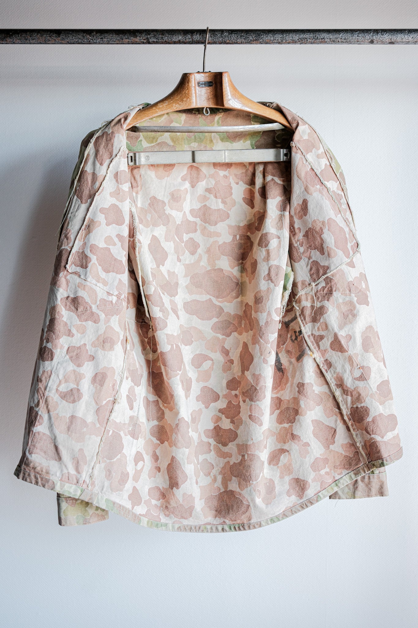 【~50's】American Vintage Occupation Taylor Made Frogskin Camouflage Jacket "U.S.M.C Material"