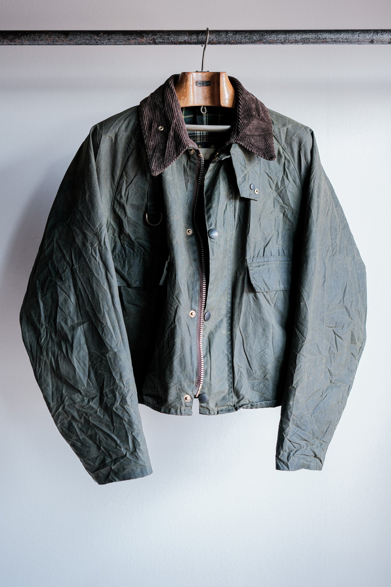 【~90's】Vintage Barbour "SPEY" 3 Crest Size.LARGE